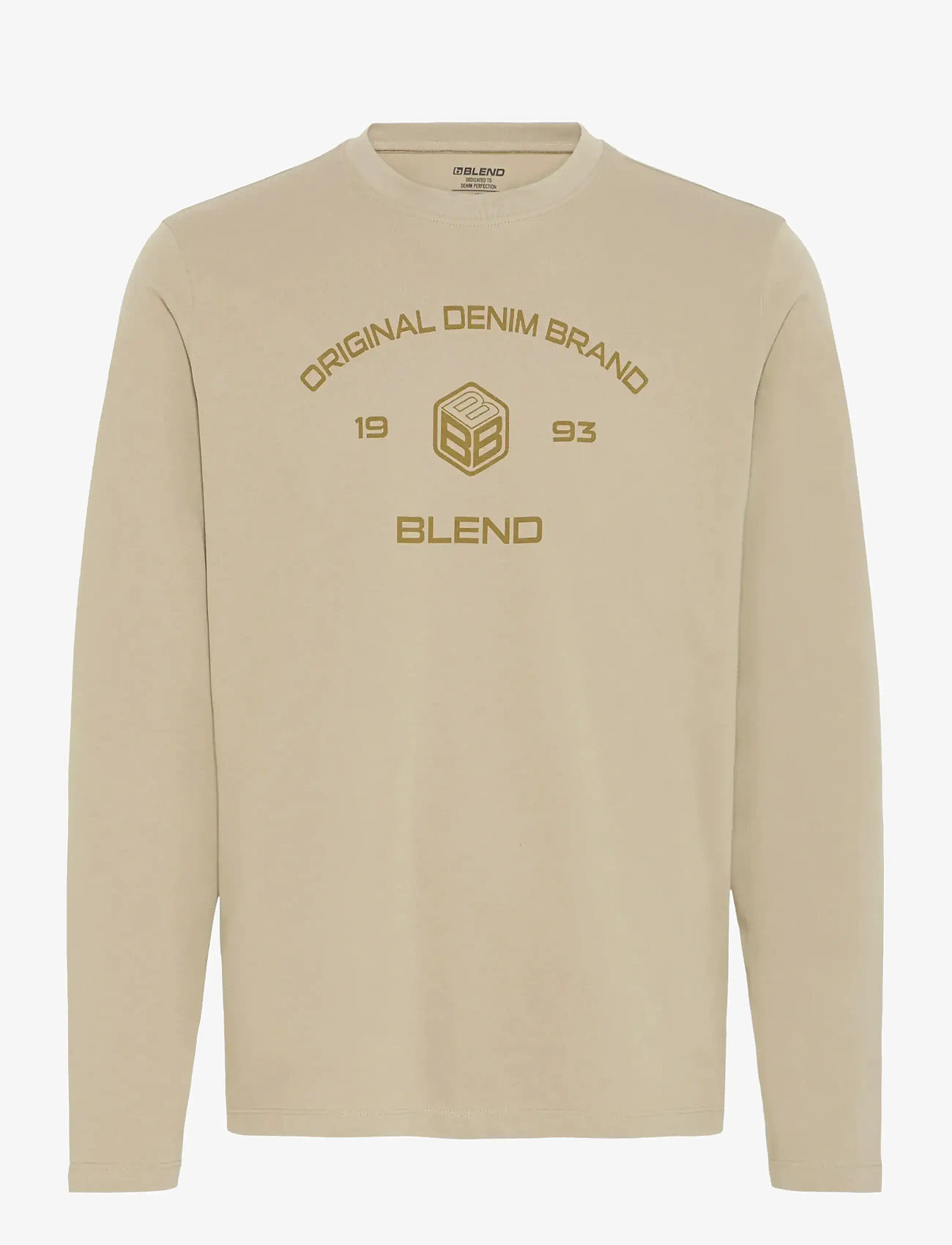 Blend - BHKARSON LOGO L/S TEE - laveste priser - winter twig - 1