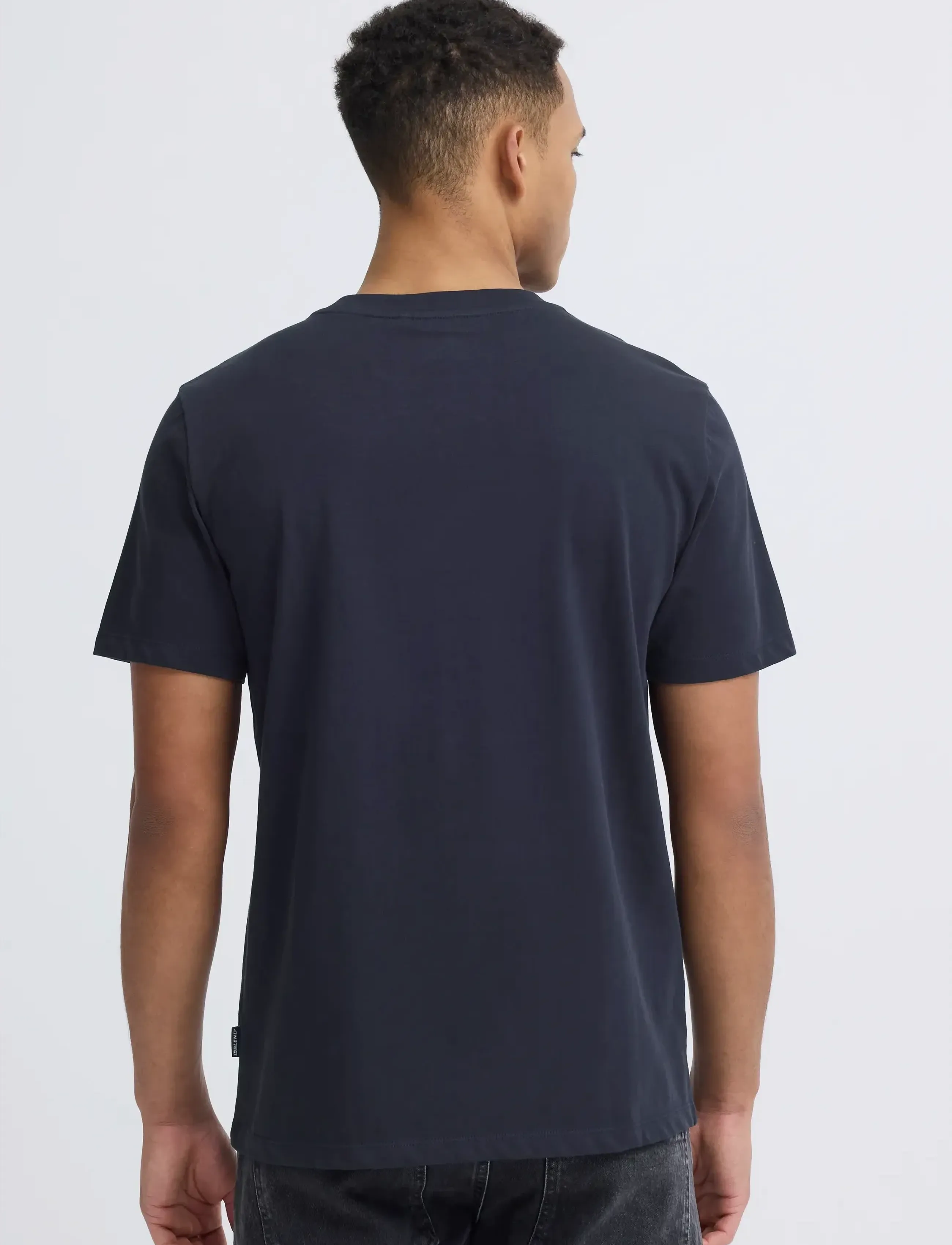 Blend - BHKURT FUNNY GRAPHIC S/S TEE - kortärmade t-shirts - salute hippo - 3