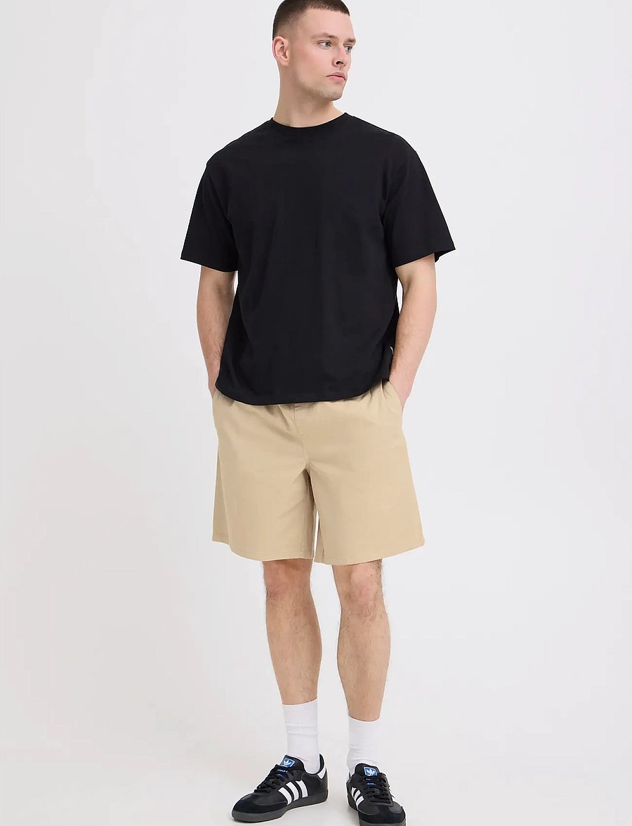 Blend - BHMARCO EASYPULL SHORTS - freizeitshorts - oyster gray - 0