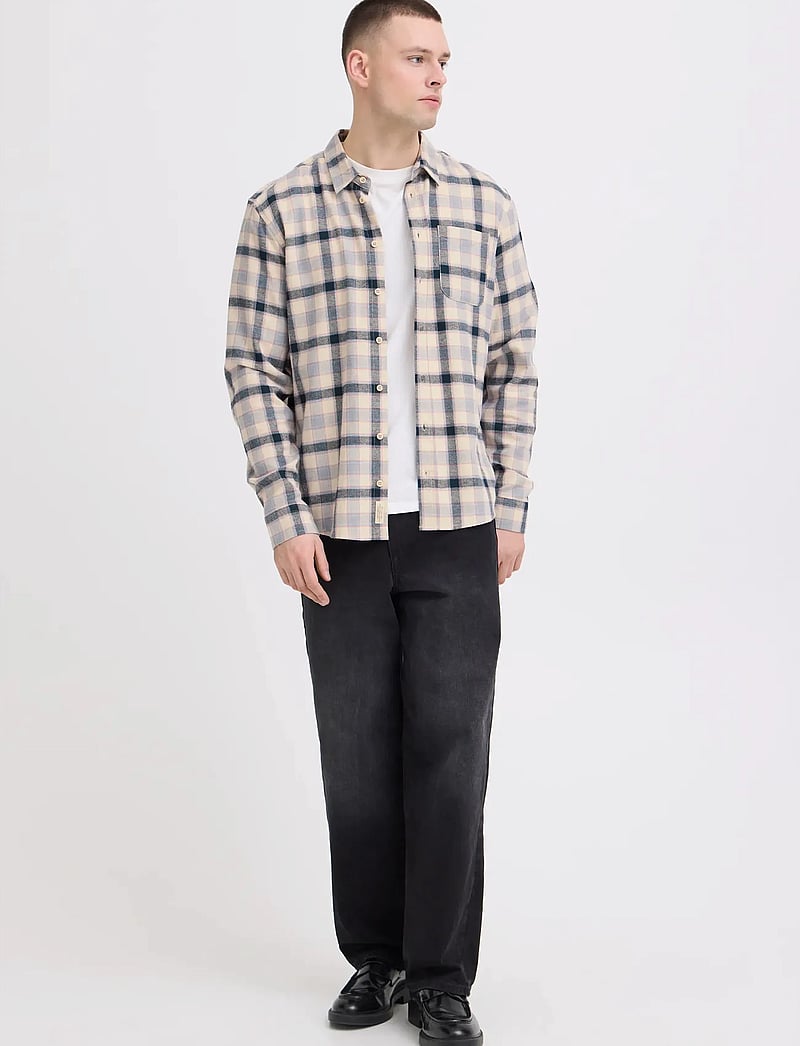 Blend - BHDEVON SHIRT CHECK - flannel shirts - griffin - 0