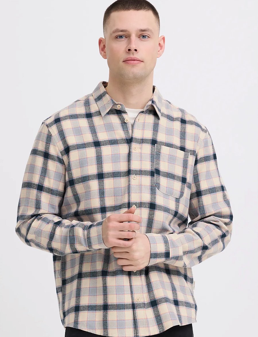 Blend - BHDEVON SHIRT CHECK - flannel shirts - griffin - 5