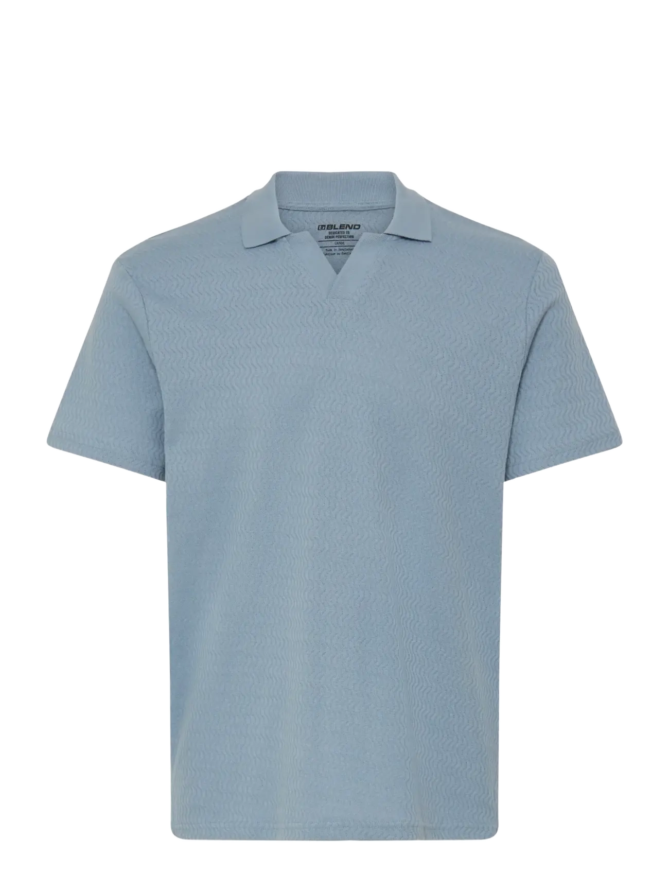 Blend BHESKILD POLO S/S - Poloer - FADED DENIM / blue