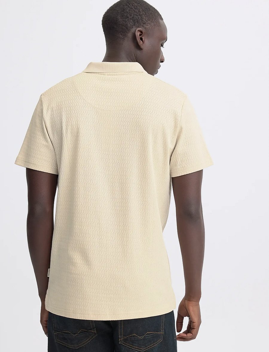 Blend - BHESKILD POLO S/S - kootud polosärgid - oyster gray - 3