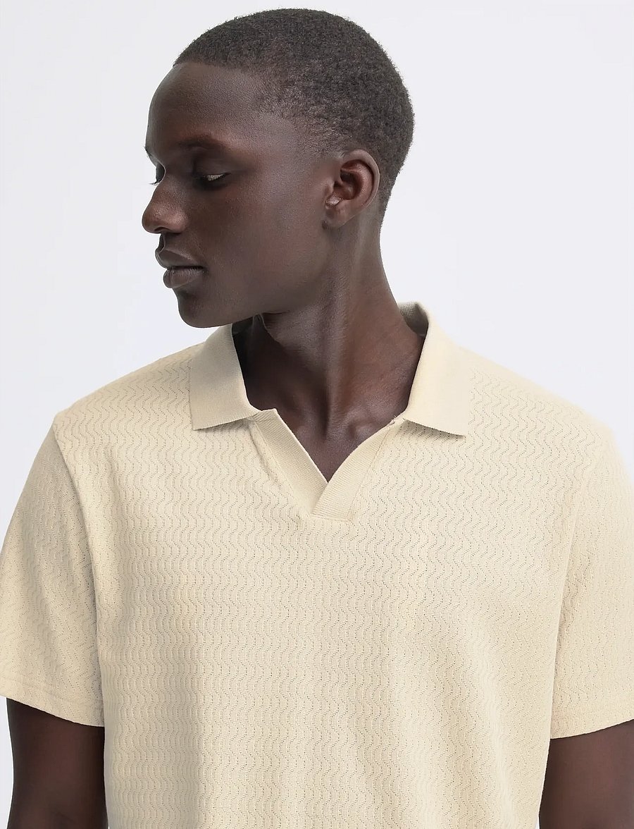 Blend - BHESKILD POLO S/S - kootud polosärgid - oyster gray - 4