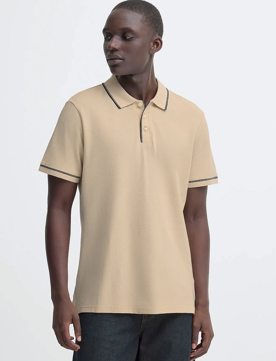 Blend - BHELWOOD POLO S/S - knitted polos - oyster gray - 3