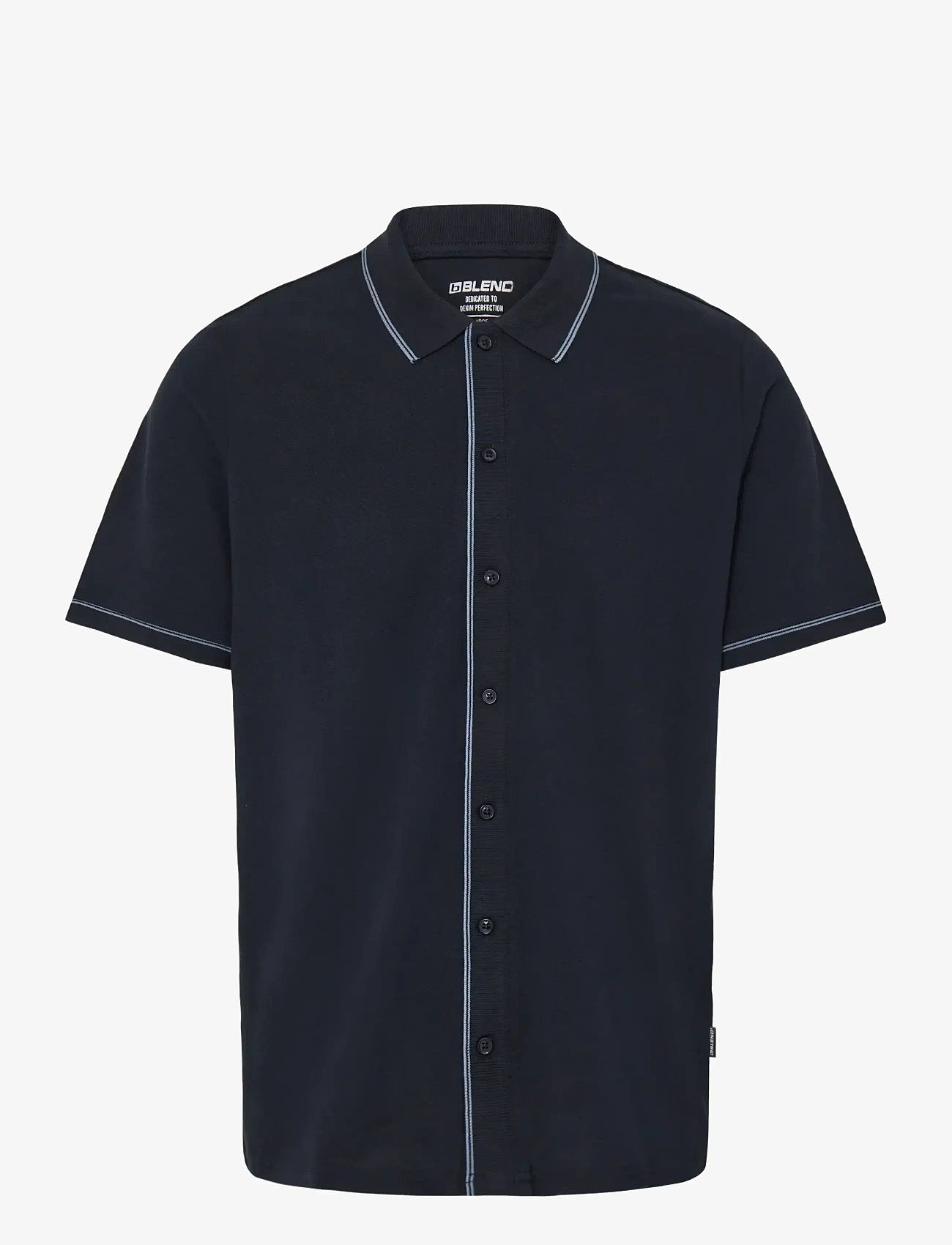 Blend - BHELWOOD SHIRT POLO S/S - gestrickte polohemden - salute - 1