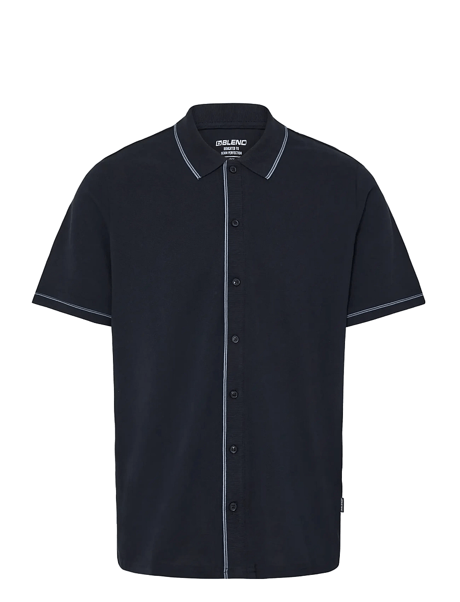 Blend - BHELWOOD SHIRT POLO S/S - knitted polos - salute - 1
