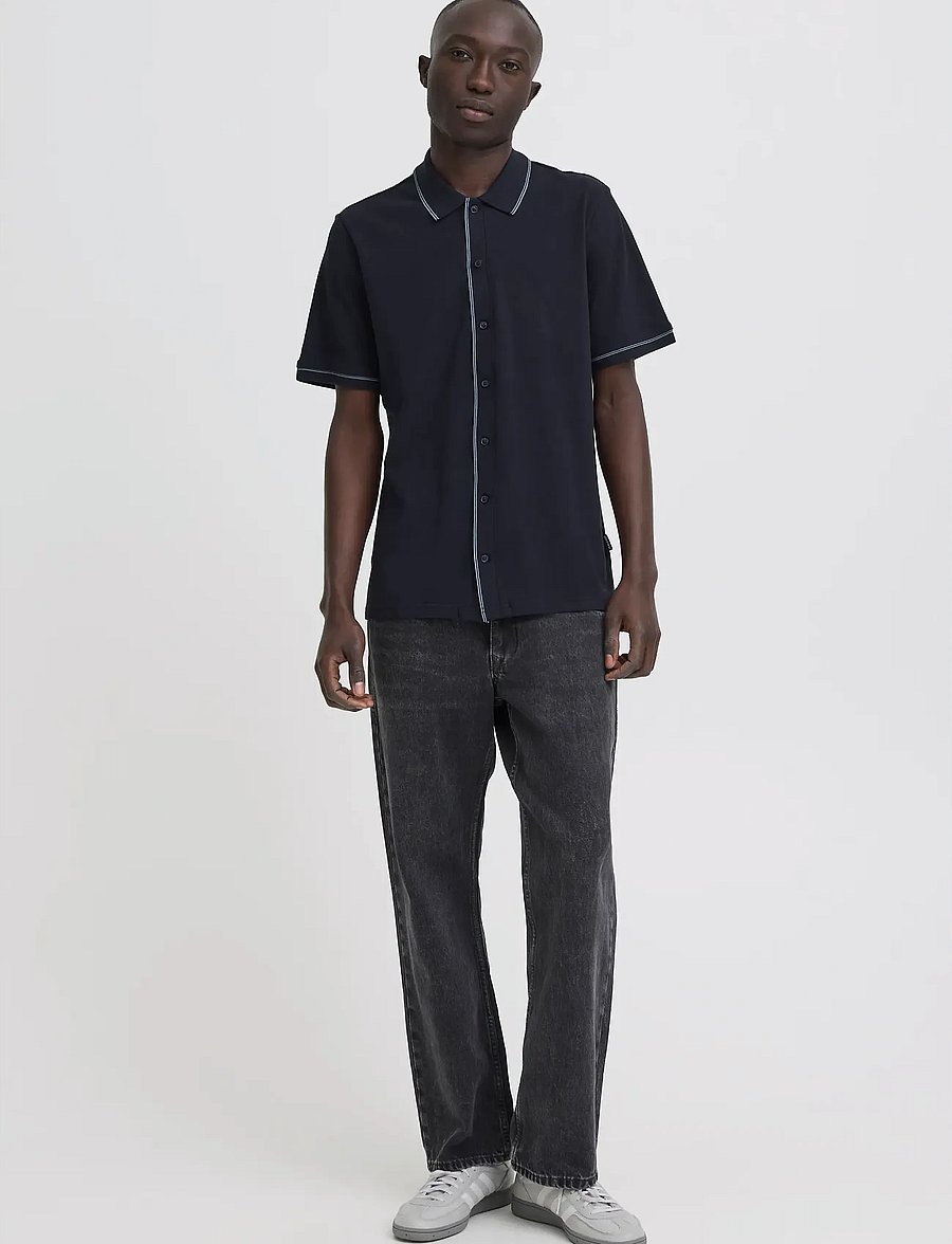 Blend - BHELWOOD SHIRT POLO S/S - knitted polos - salute - 0