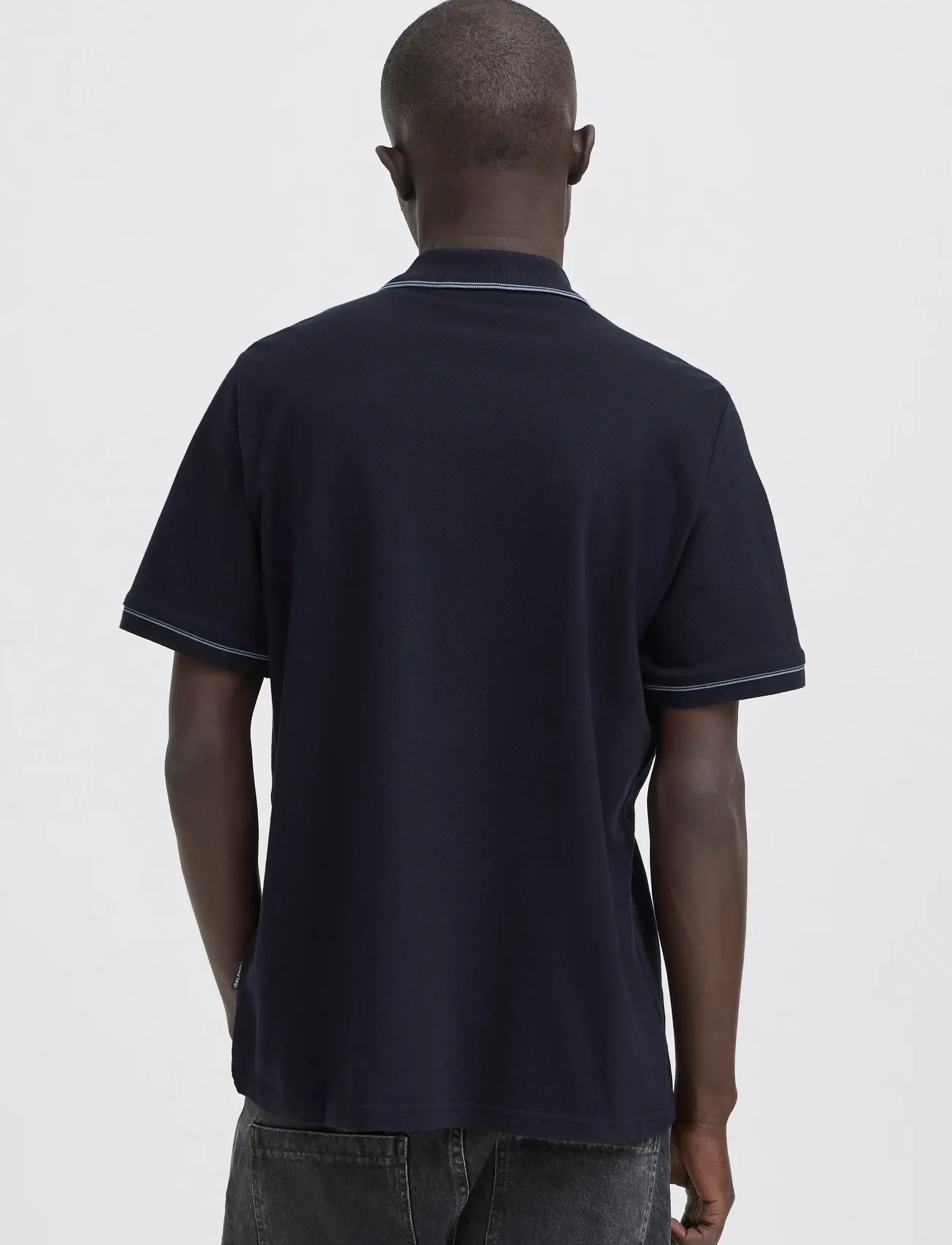 Blend - BHELWOOD SHIRT POLO S/S - kootud polosärgid - salute - 3
