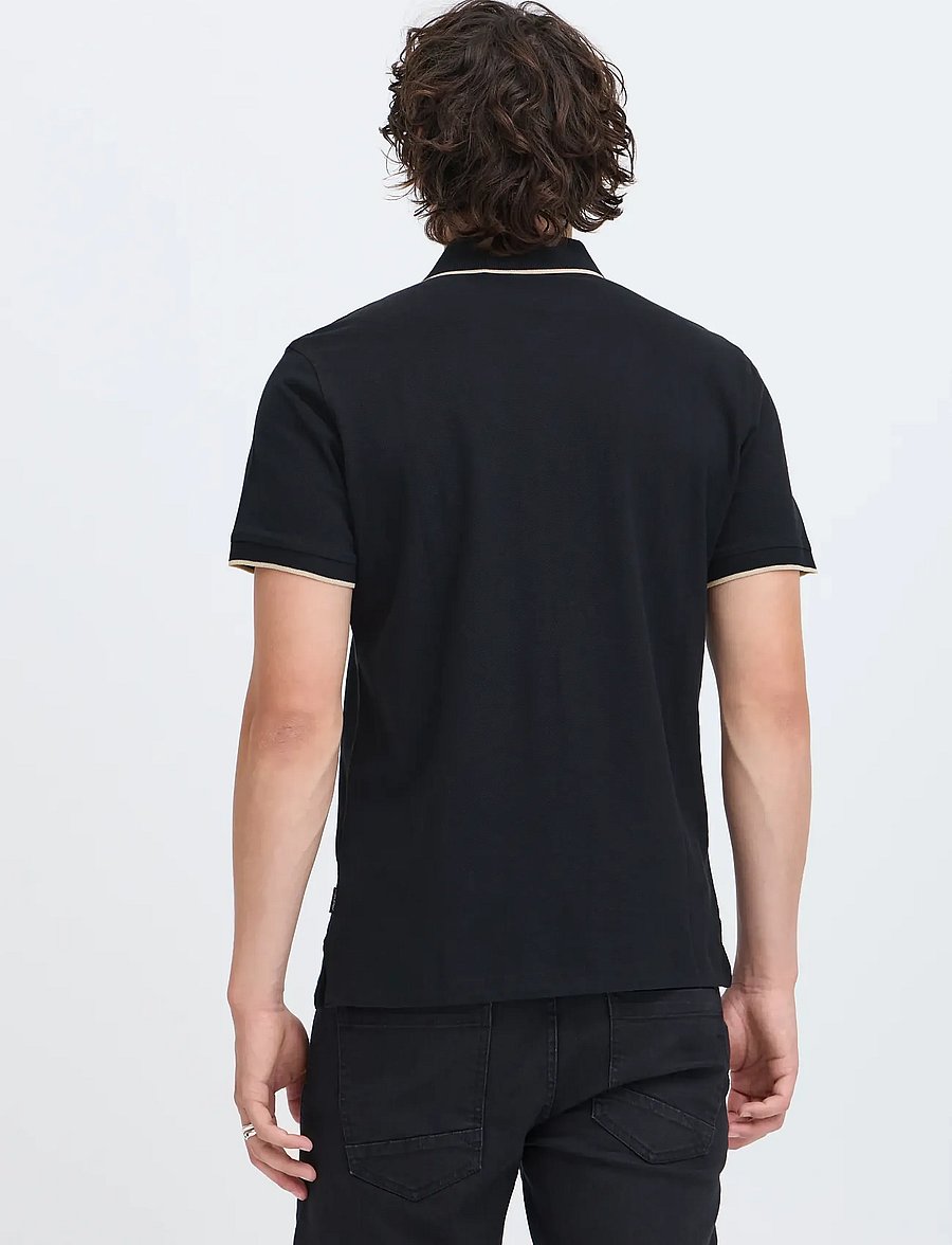 Blend - BHEDIN POLO S/S NOOS - kortærmede poloer - black beauty - 3