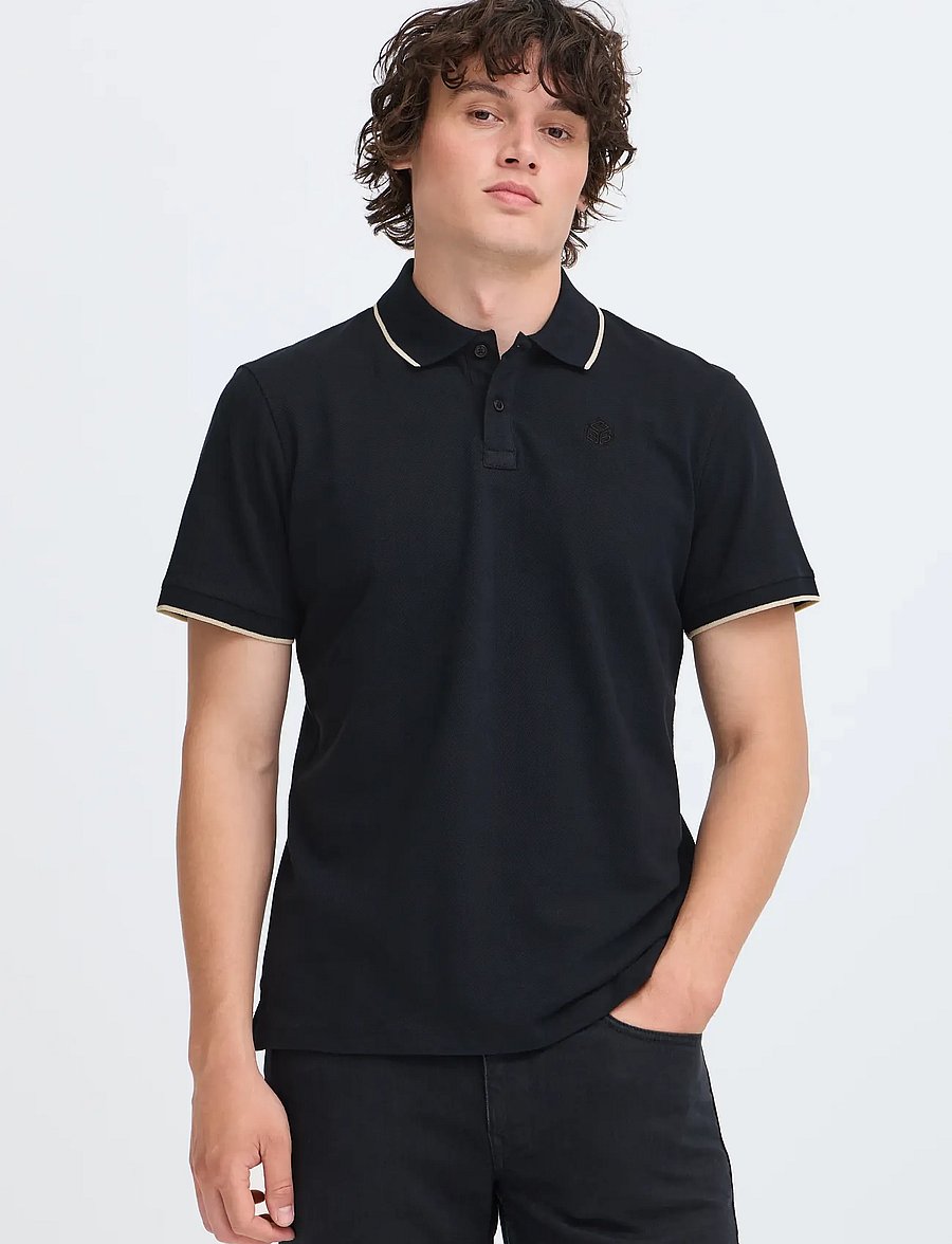 Blend - BHEDIN POLO S/S NOOS - kortærmede poloer - black beauty - 5