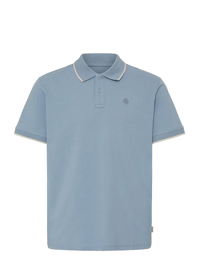 Blend - BHEDIN POLO S/S NOOS - lühikeste varrukatega polod - faded denim - 1