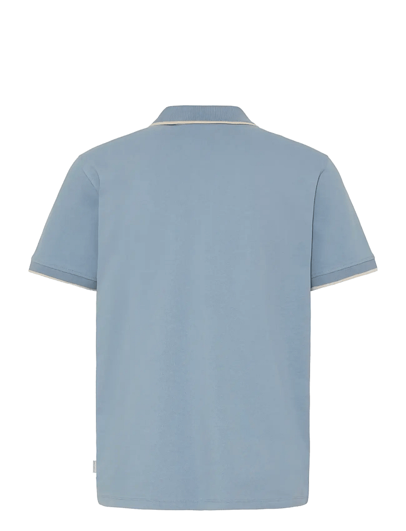 Blend - BHEDIN POLO S/S NOOS - lühikeste varrukatega polod - faded denim - 2