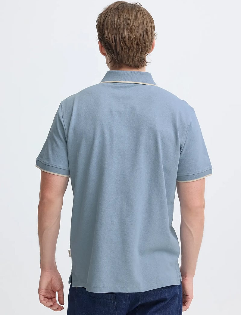 Blend - BHEDIN POLO S/S NOOS - lühikeste varrukatega polod - faded denim - 3