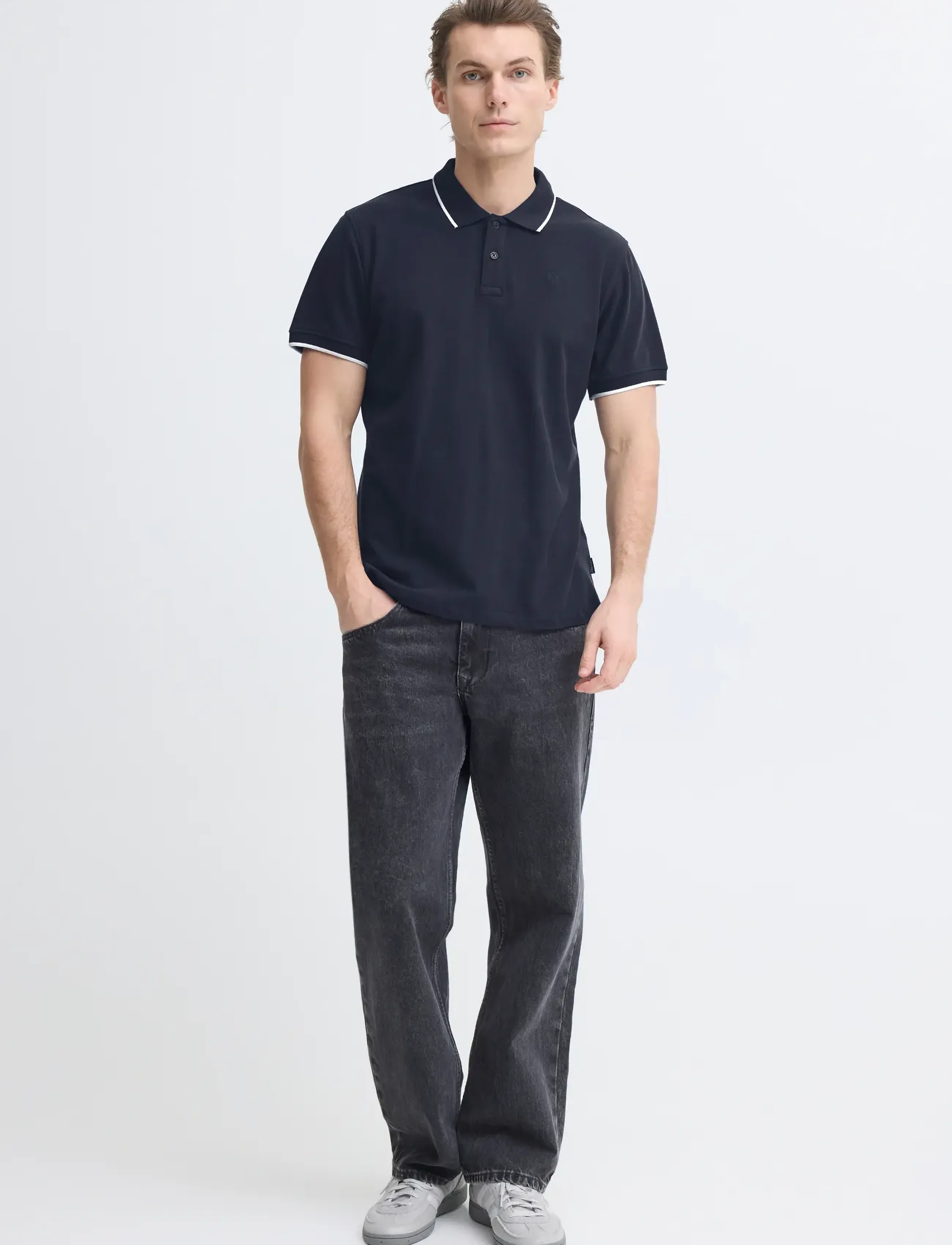 Blend BHEDIN POLO S/S NOOS - New arrivals - SALUTE / navy