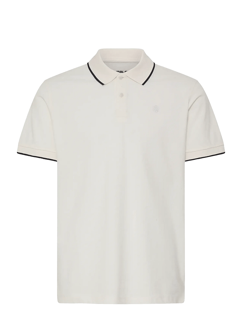 Blend - BHEDIN POLO S/S NOOS - lühikeste varrukatega polod - snow white - 1