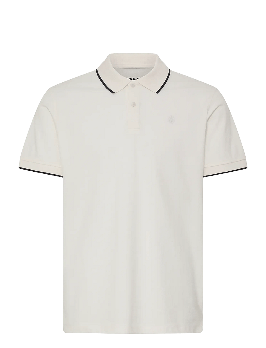 Blend - BHEDIN POLO S/S NOOS - kurzärmelig - snow white - 1