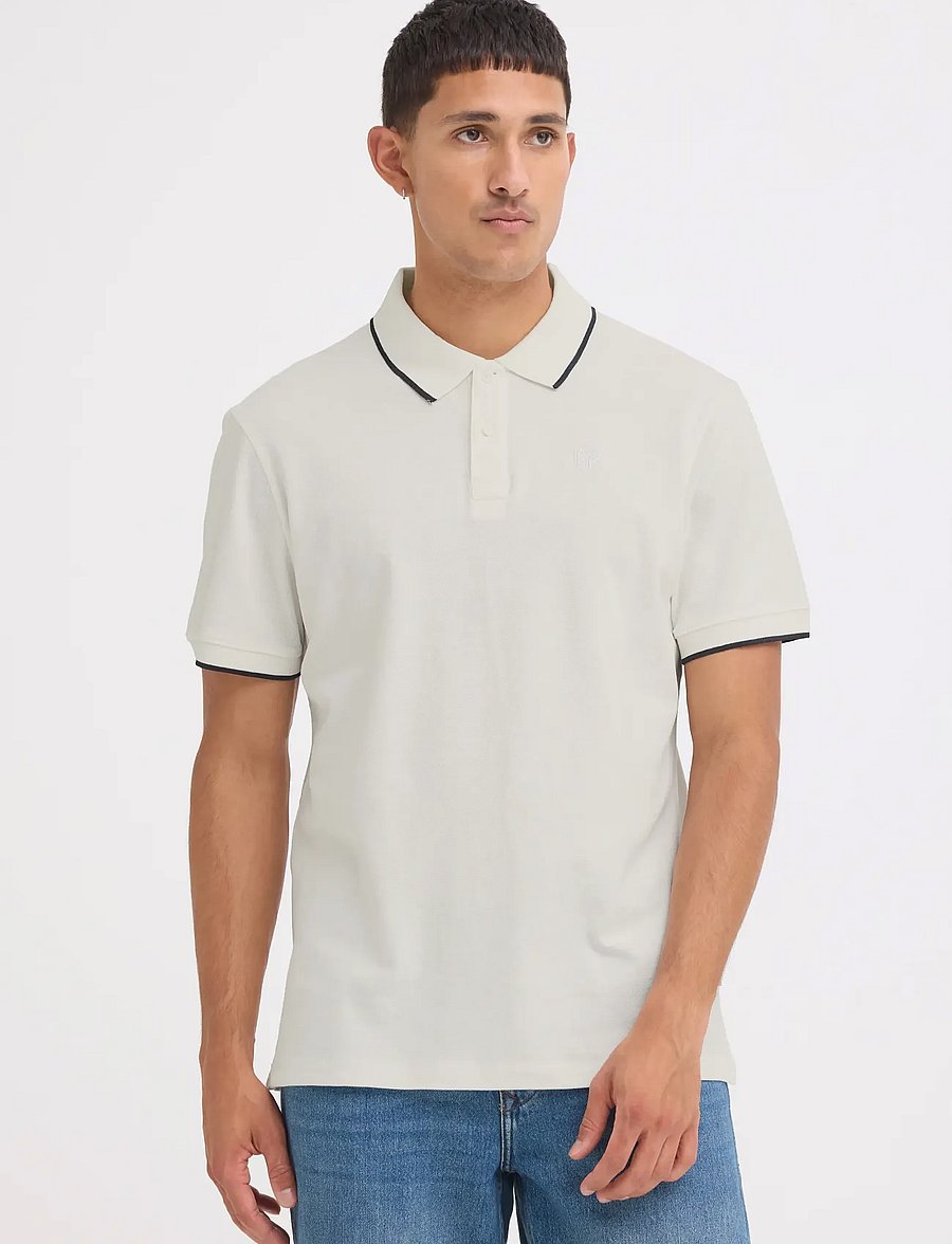 Blend - BHEDIN POLO S/S NOOS - kortærmede poloer - snow white - 5