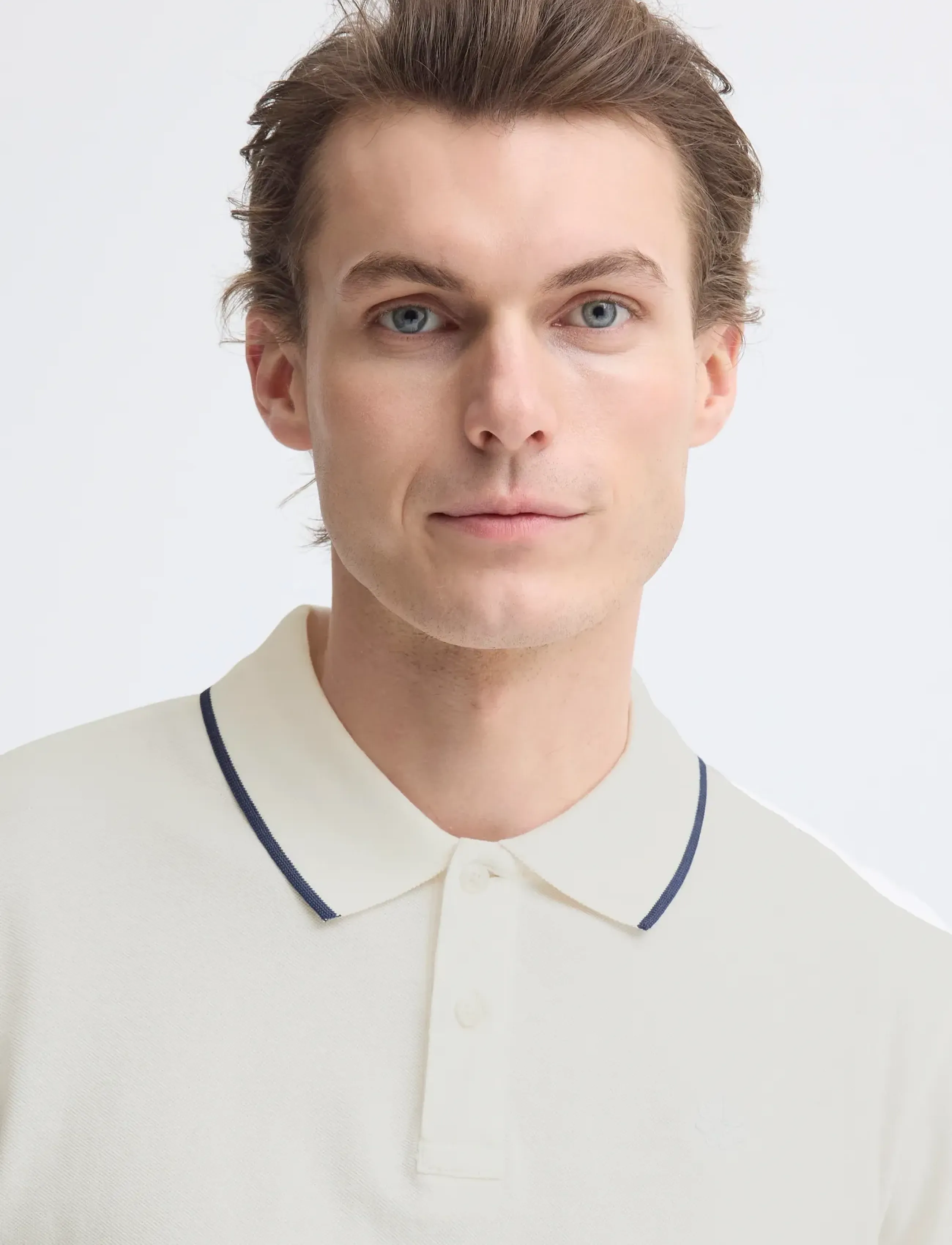 Blend - BHEDIN POLO S/S NOOS - kortärmade pikéer - snow white - 4