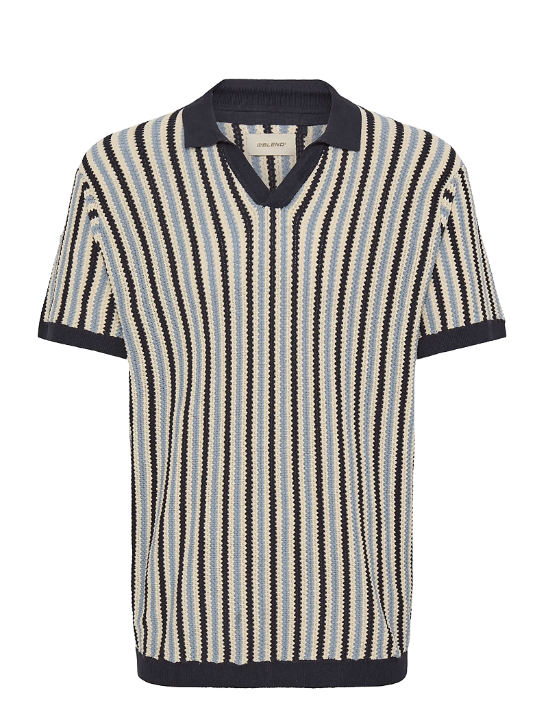Blend - BHCARLY POLO KNIT - stickade pikéer - salute - 1