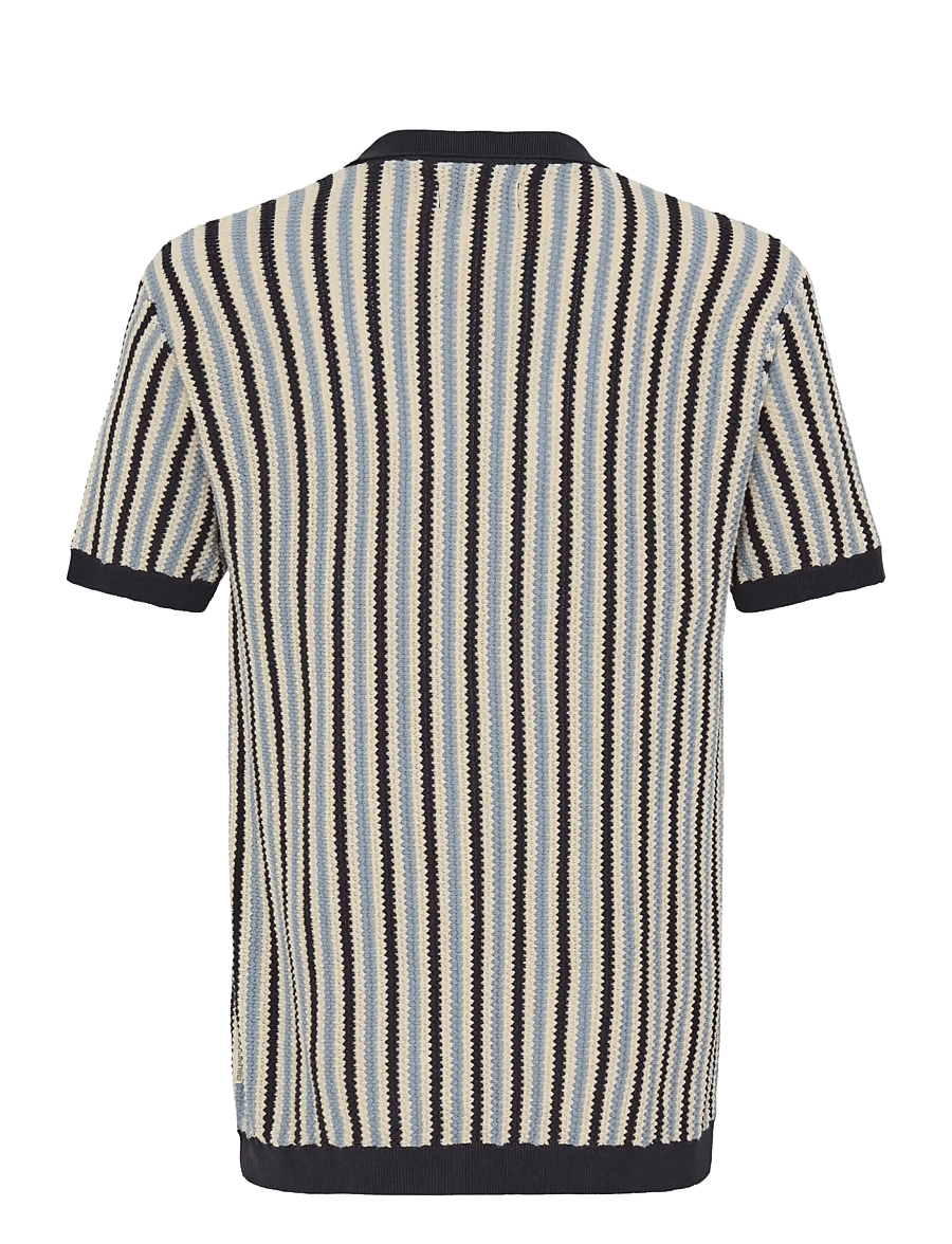 Blend - BHCARLY POLO KNIT - langärmlige strick-polohemden - salute - 2
