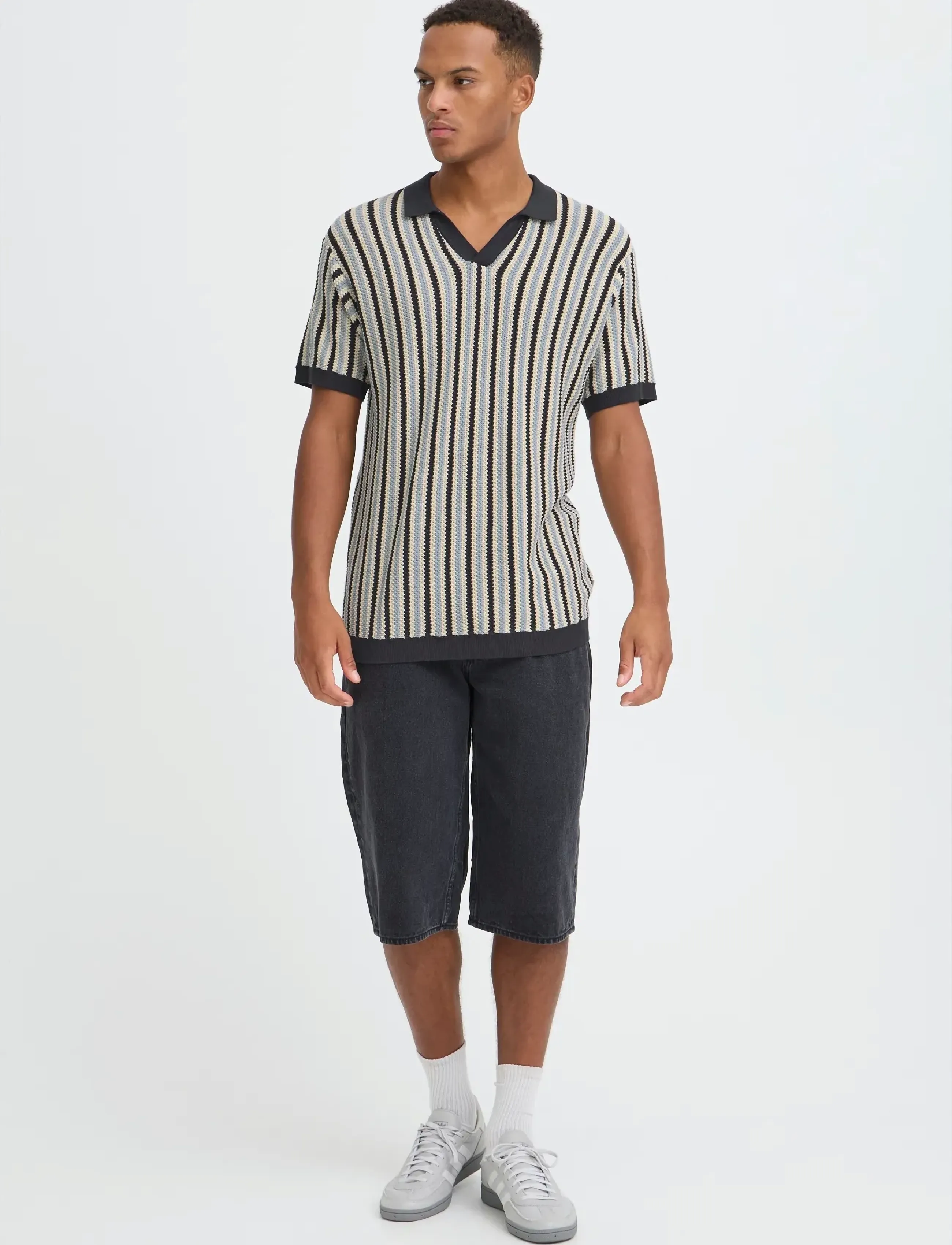 Blend BHCARLY POLO KNIT - Kollektionen - SALUTE / black