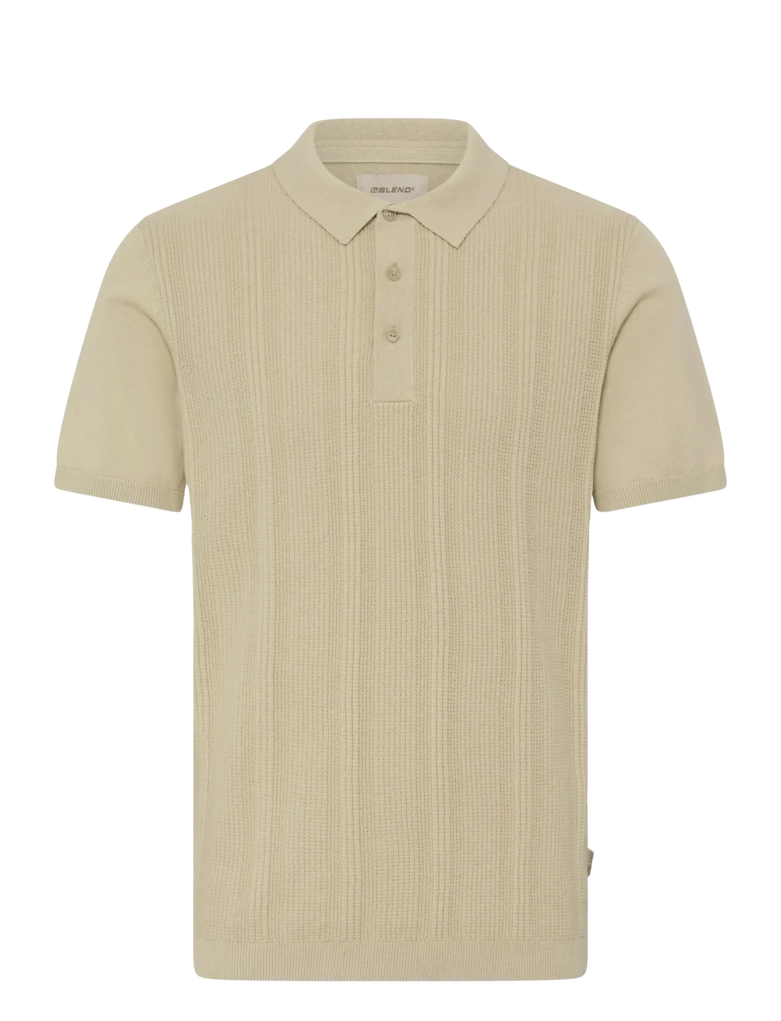 BLEND Bhbaron Polo Noos Beige - S - Herren