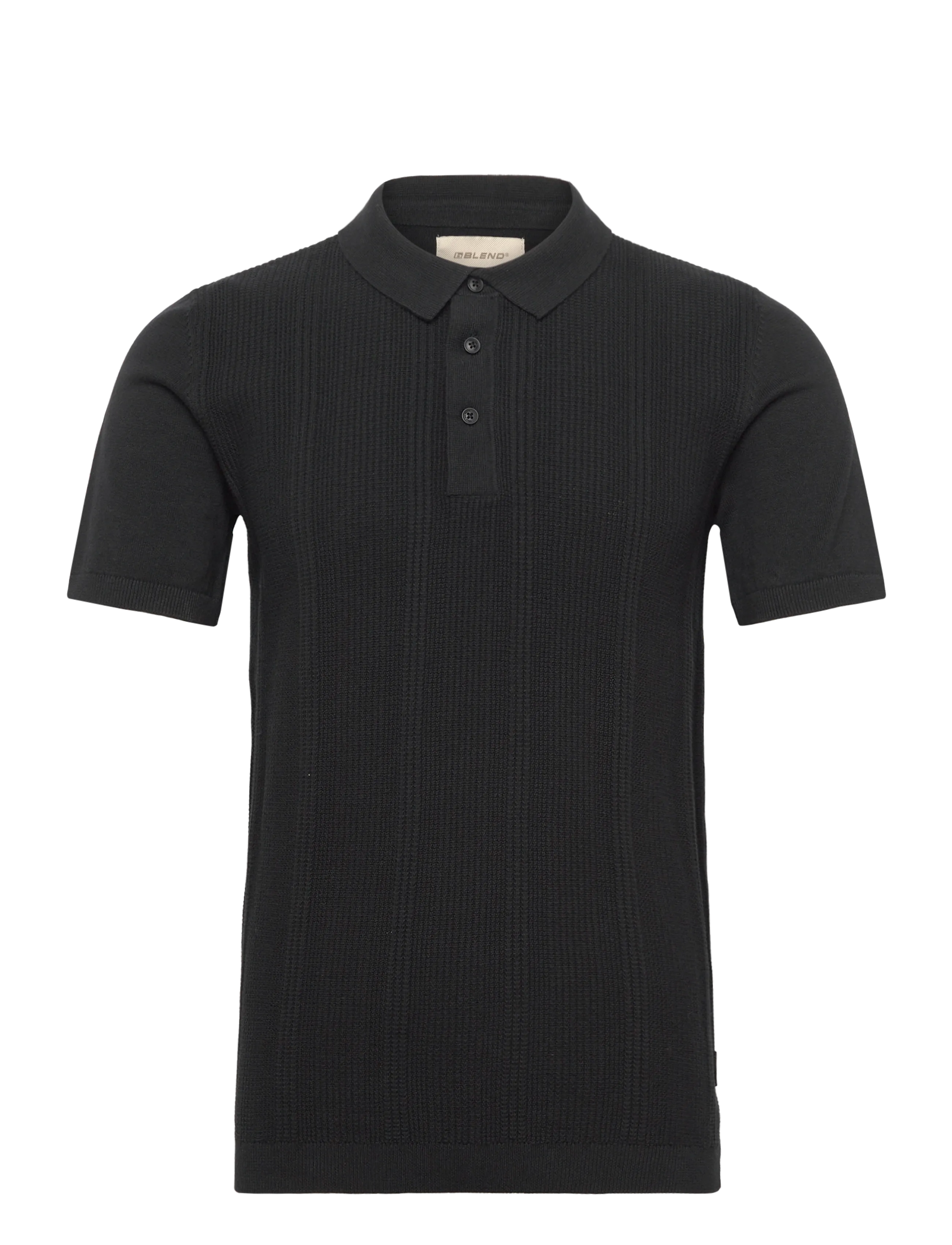 BLEND Bhbaron Polo Noos Schwarz - L - Herren