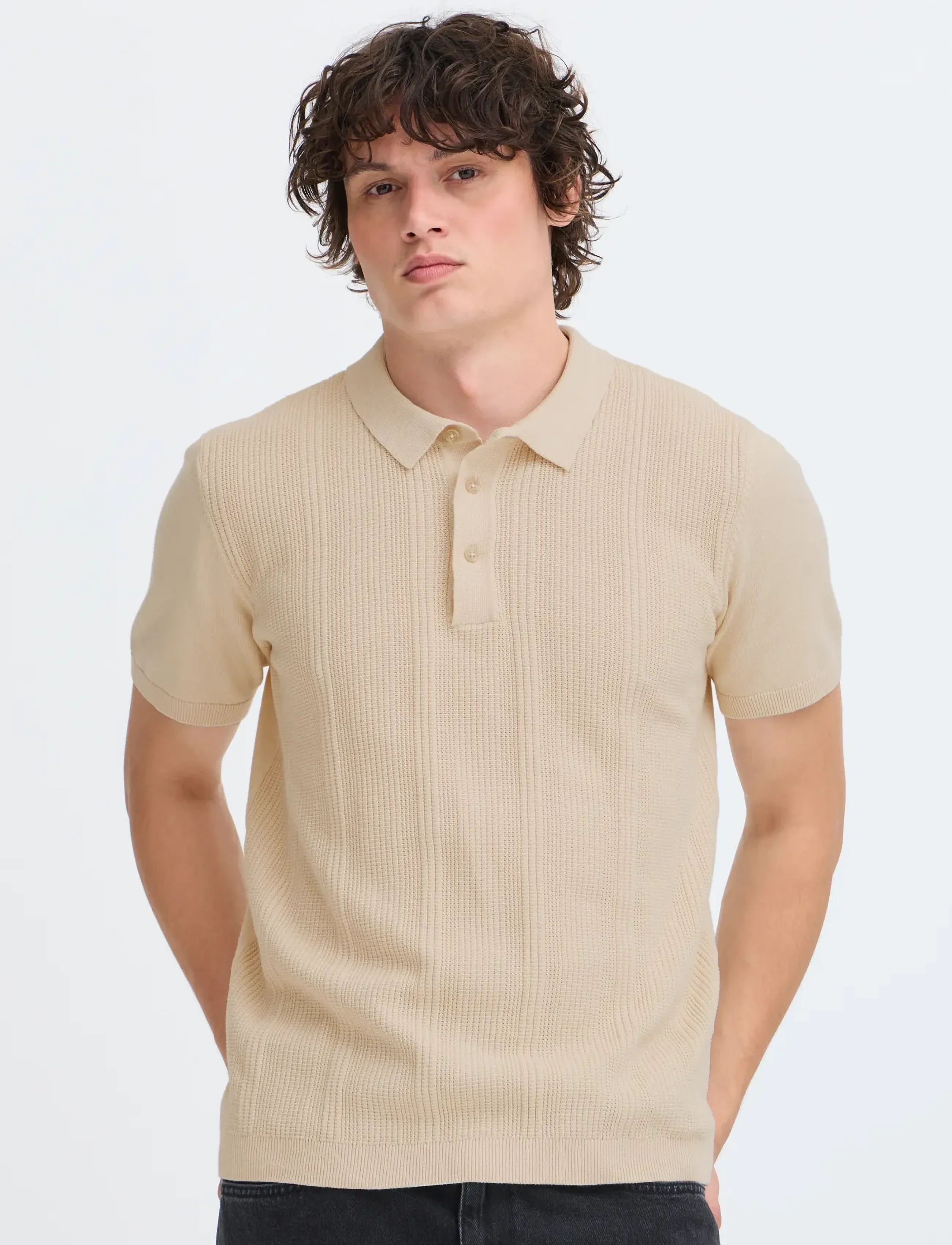 Blend - BHBARON POLO NOOS - kortærmede poloer - oyster gray - 5