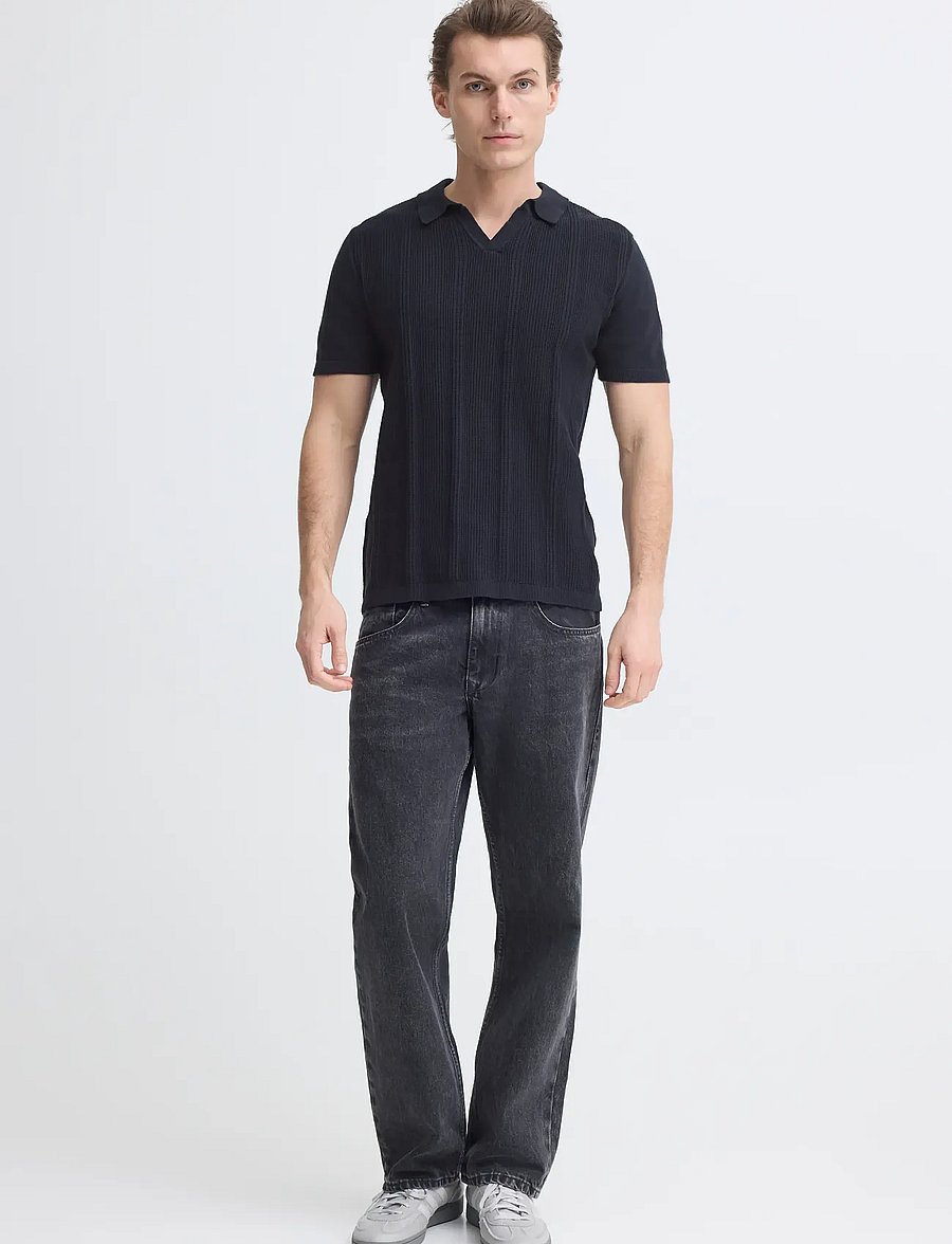 Blend - BHBARON SPLIT POLO NOOS - kootud polosärgid - salute - 0