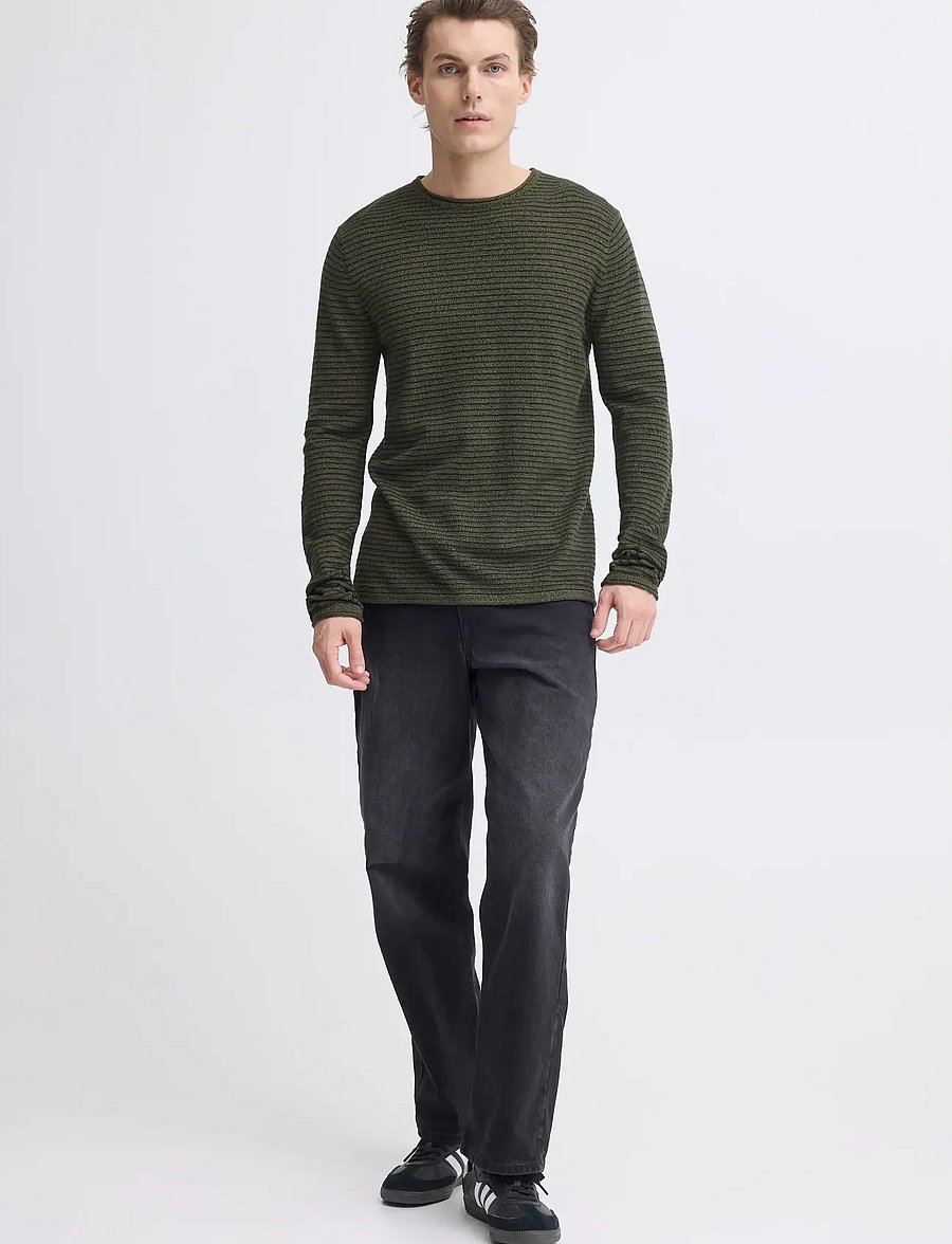 Blend - BHBROR PULLOVER - rundhals - winter moss - 0