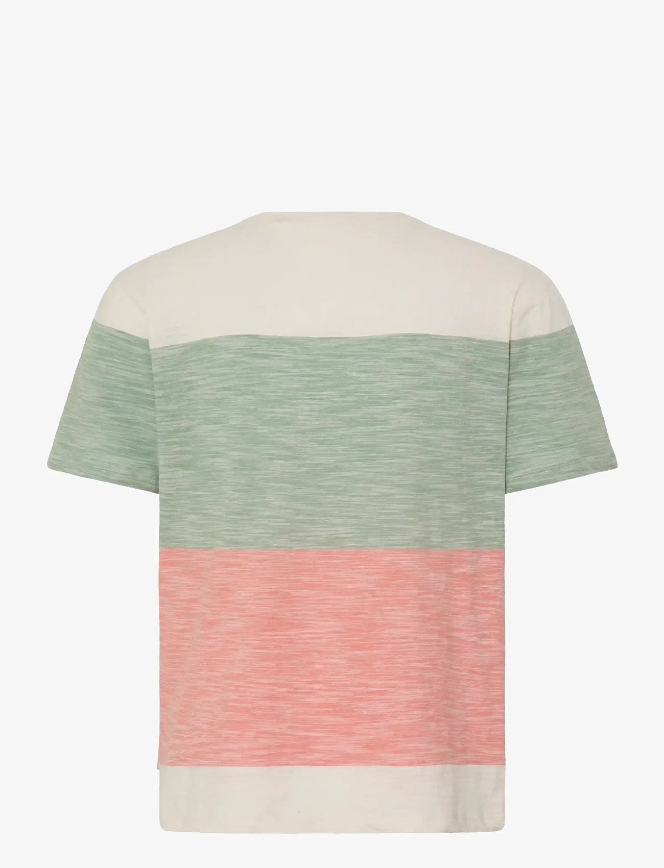 Blend - BHKEITH BLOCK S/S TEE - laveste priser - burnt coral - 2