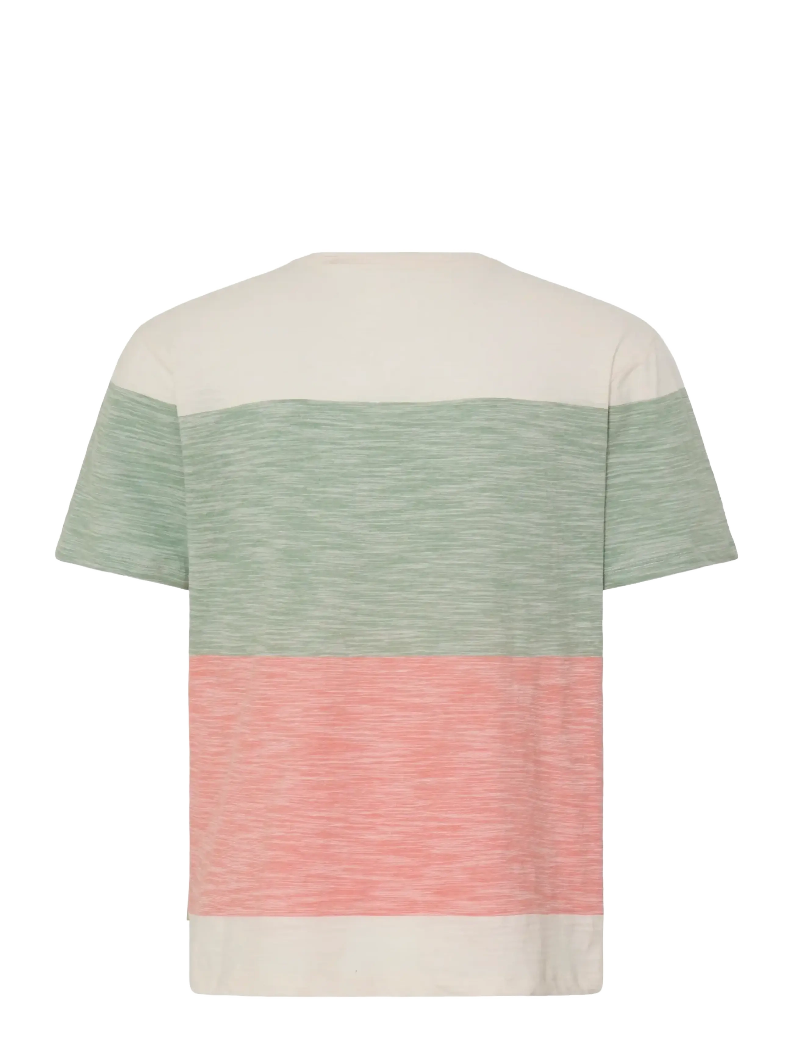 Blend - BHKEITH BLOCK S/S TEE - madalaimad hinnad - burnt coral - 2