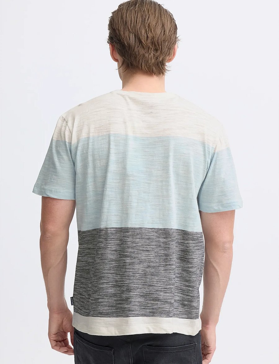 Blend - BHKEITH BLOCK S/S TEE - korte mouwen - salute - 3