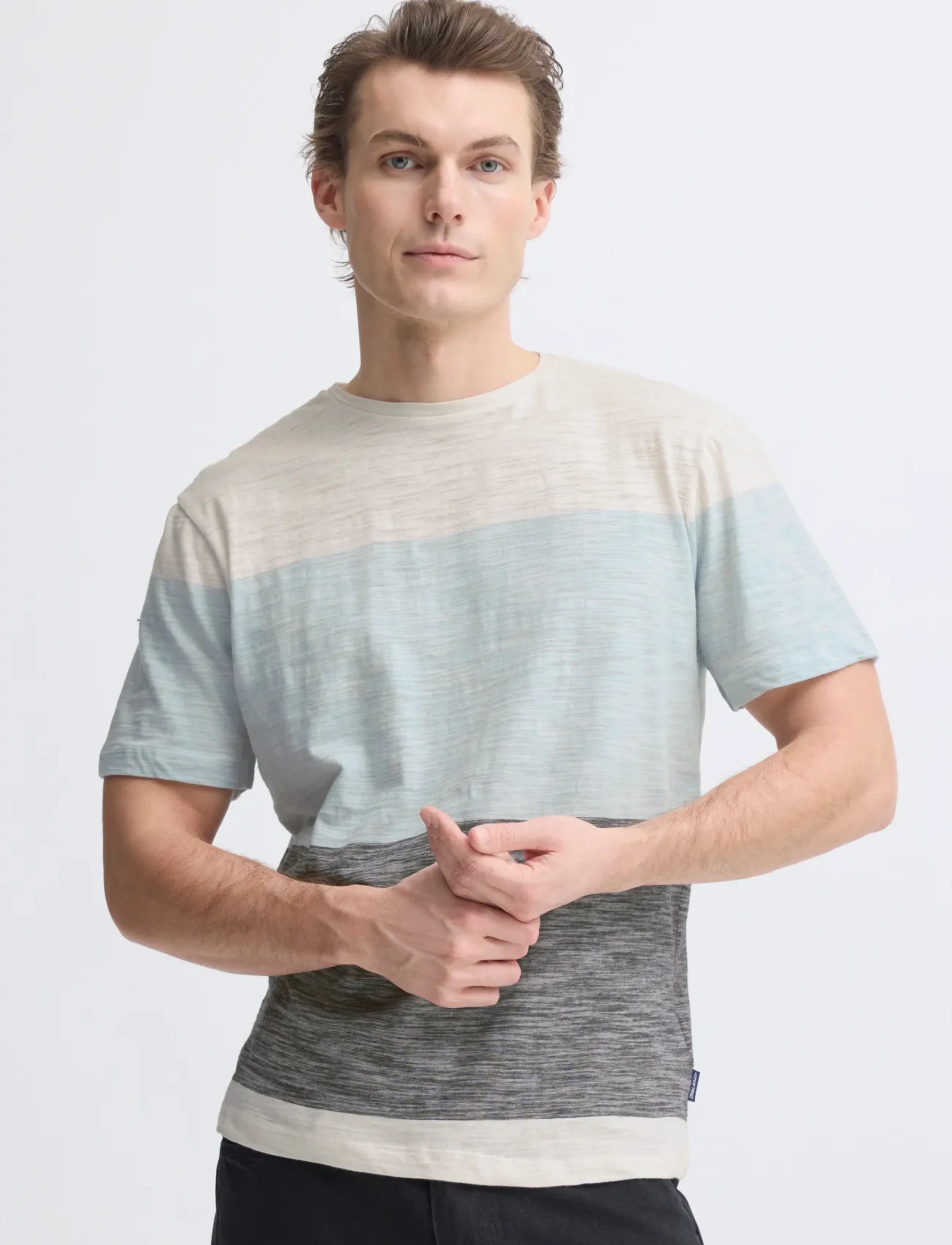 Blend - BHKEITH BLOCK S/S TEE - madalaimad hinnad - salute - 5