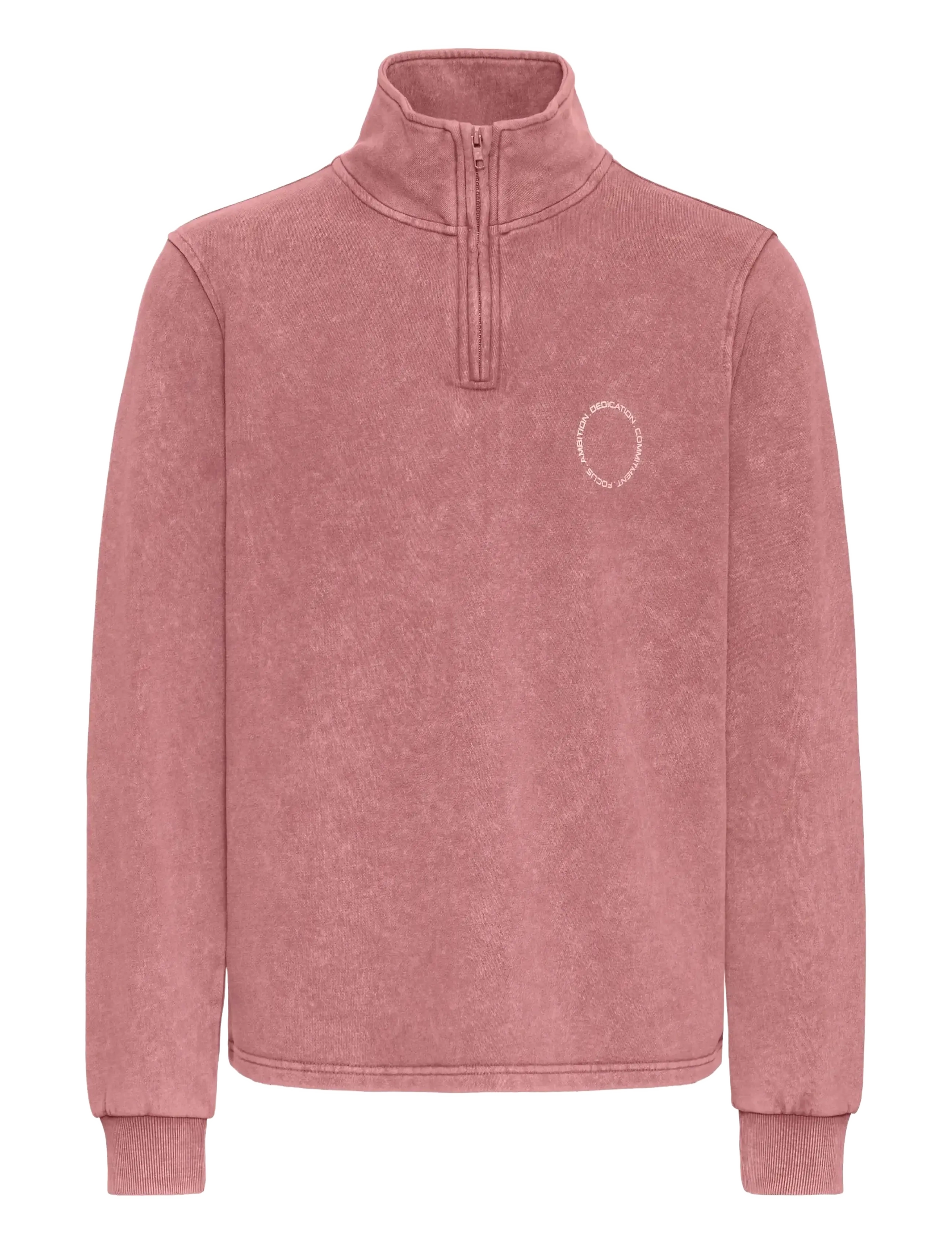 Blend - BHFACTOR HALF SWEATSHIRT - sweatshirts - wild ginger - 1