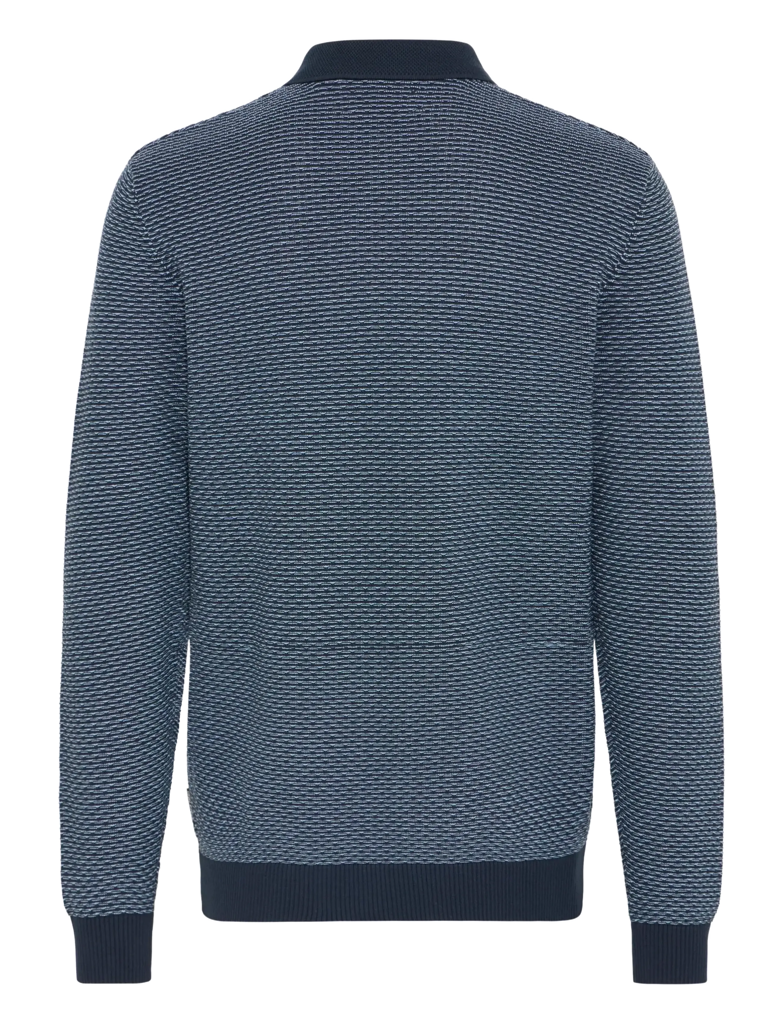 Blend - BHBOYD KNIT POLO - kootud polosärgid - salute - 2