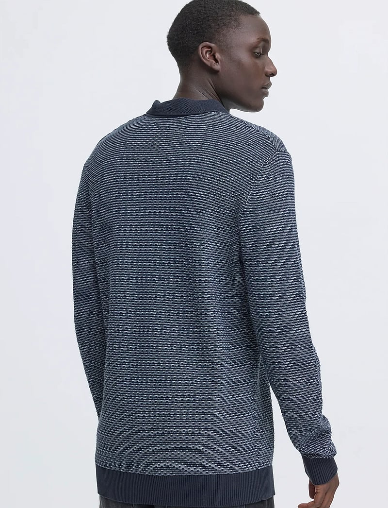 Blend - BHBOYD KNIT POLO - kootud polosärgid - salute - 3