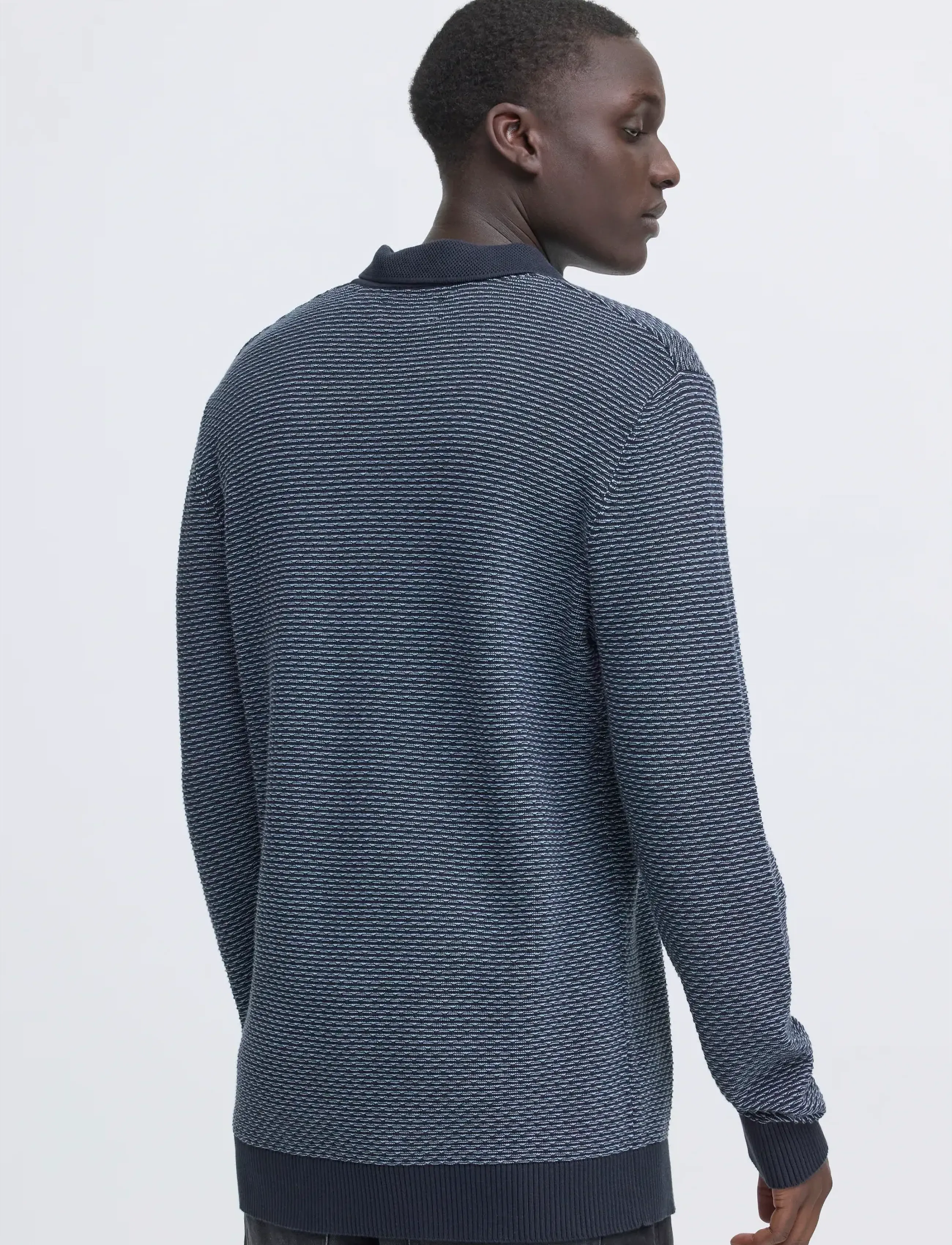 Blend - BHBOYD KNIT POLO - kootud polosärgid - salute - 3