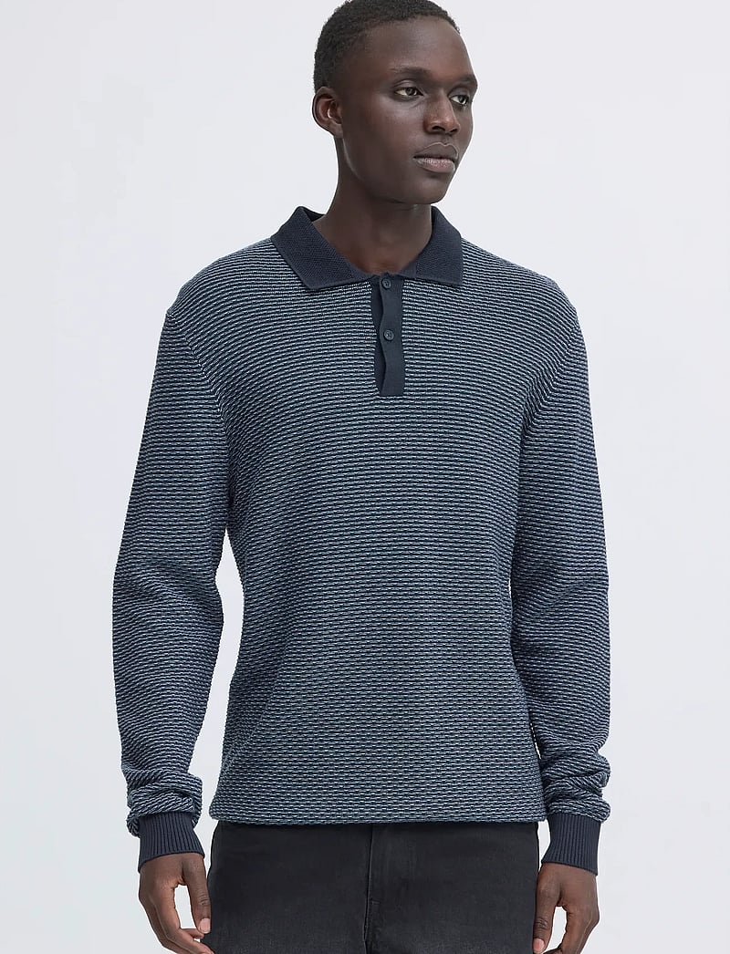 Blend - BHBOYD KNIT POLO - kootud polosärgid - salute - 5