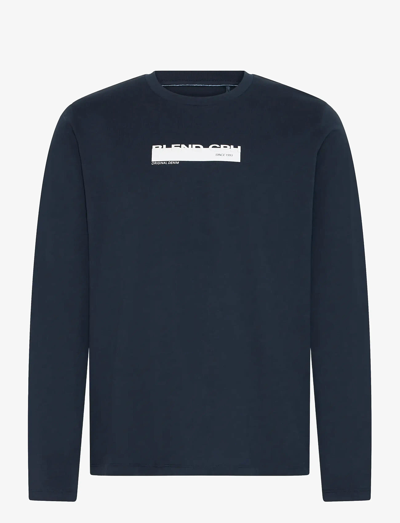 Blend - BHKEMUEL GRAPHIC L/S TEE - langærmede t-shirts - salute - 1
