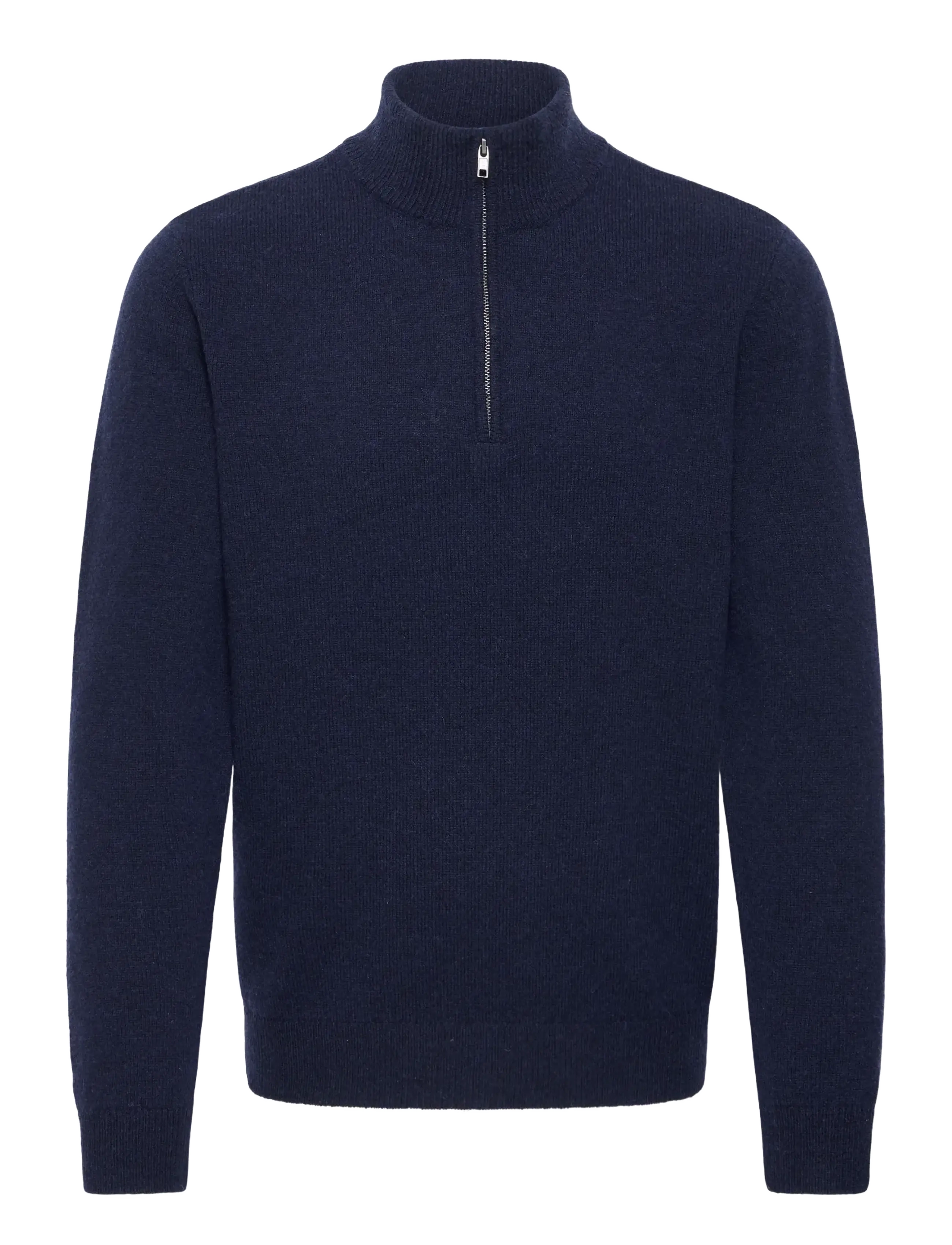 Blend BHBRANKO HALFZIPP KNIT NOOS - Kleidung - SALUTE MELANGE / navy
