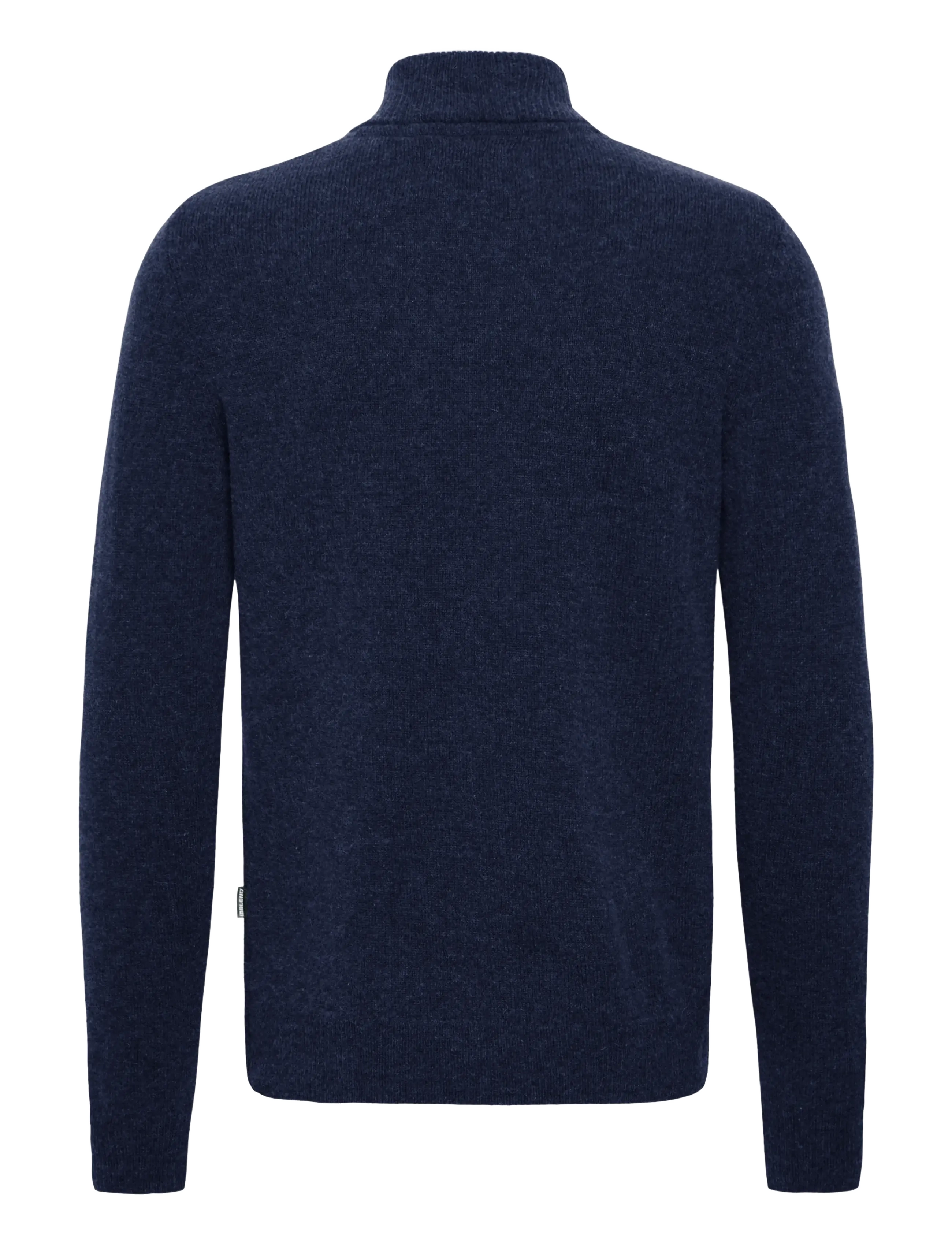 Blend - BHBRANKO HALFZIPP KNIT NOOS - half zip-tröjor - salute melange - 2