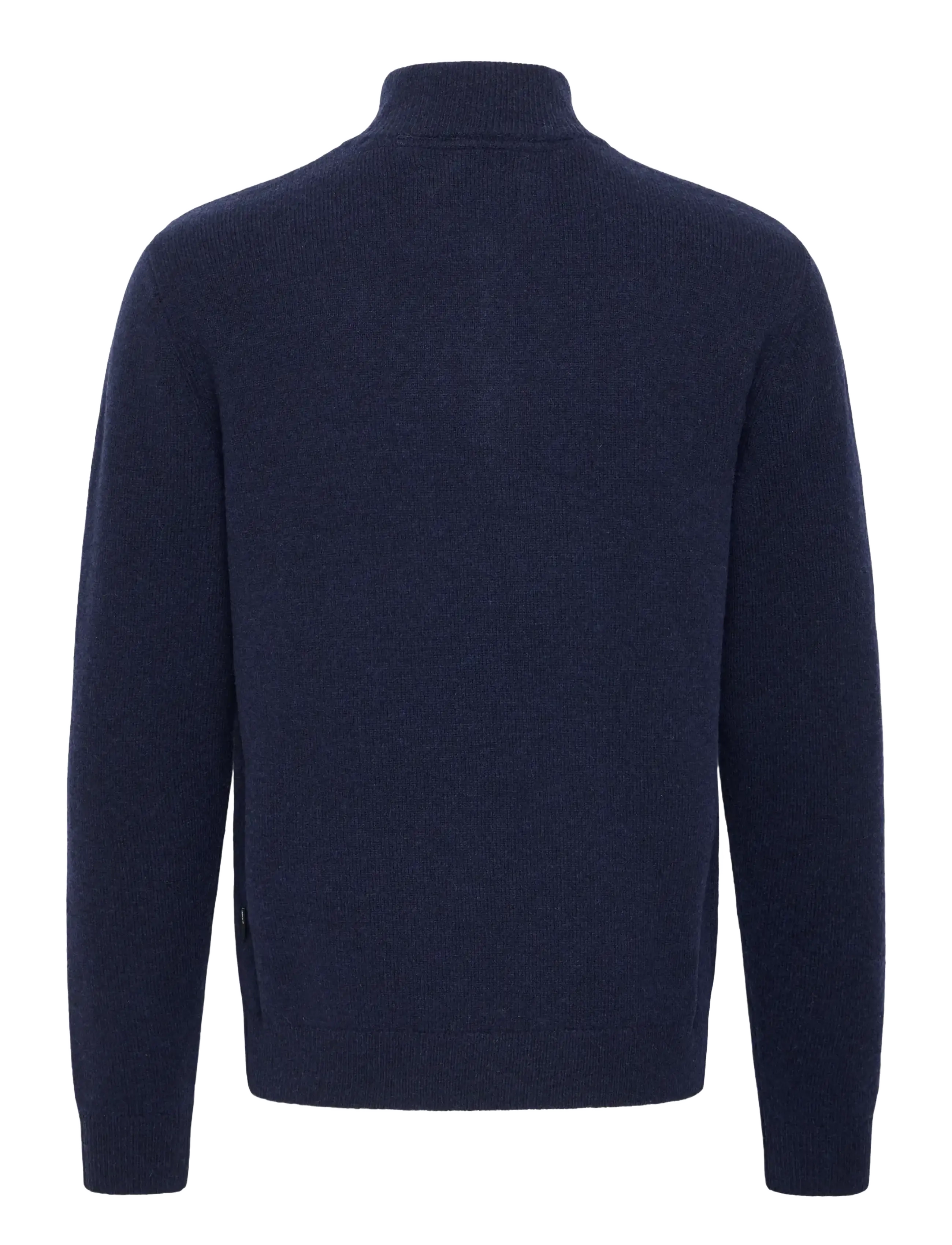 Blend - BHBRANKO HALFZIPP KNIT NOOS - pullover mit halbem reißverschluss - salute melange - 2