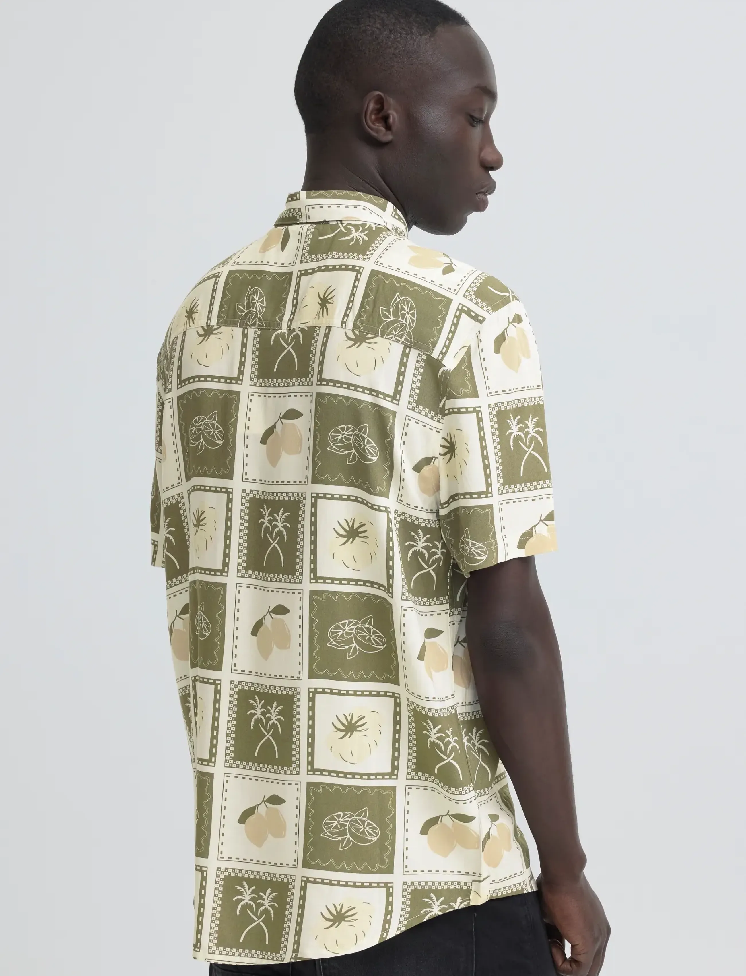 Blend - BHARAN SHIRT - overhemden met patroon - dusty olive - 3