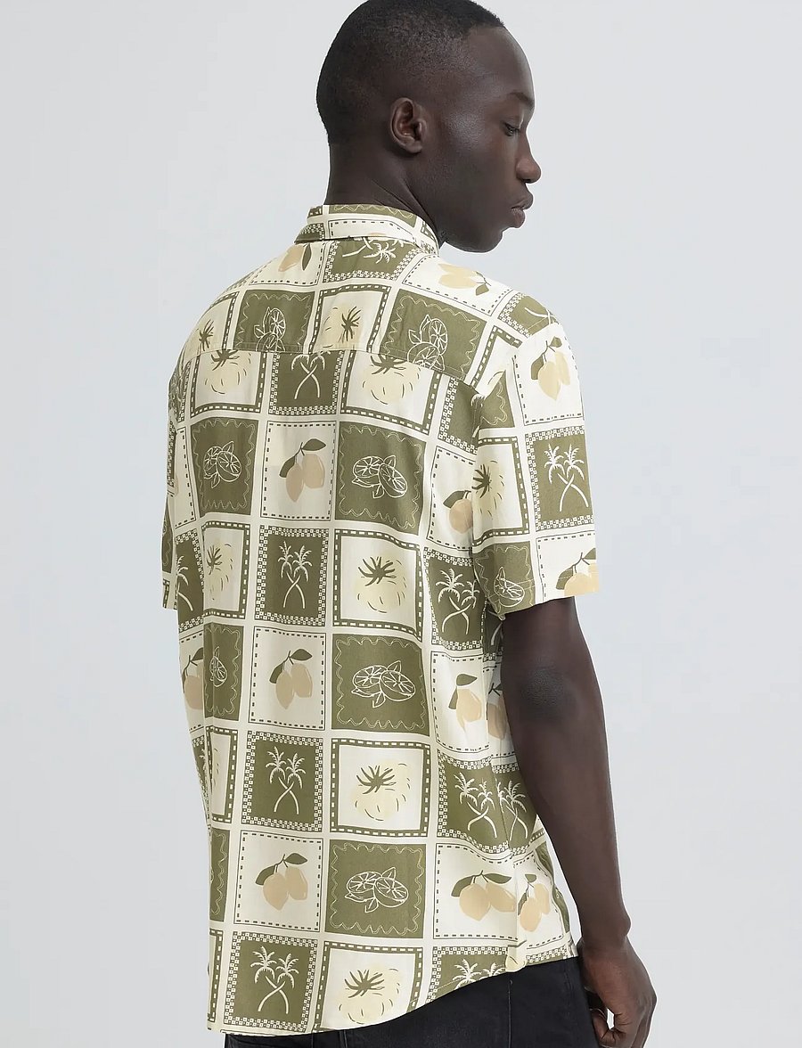 Blend - BHARAN SHIRT - mønstrede skjorter - dusty olive - 3