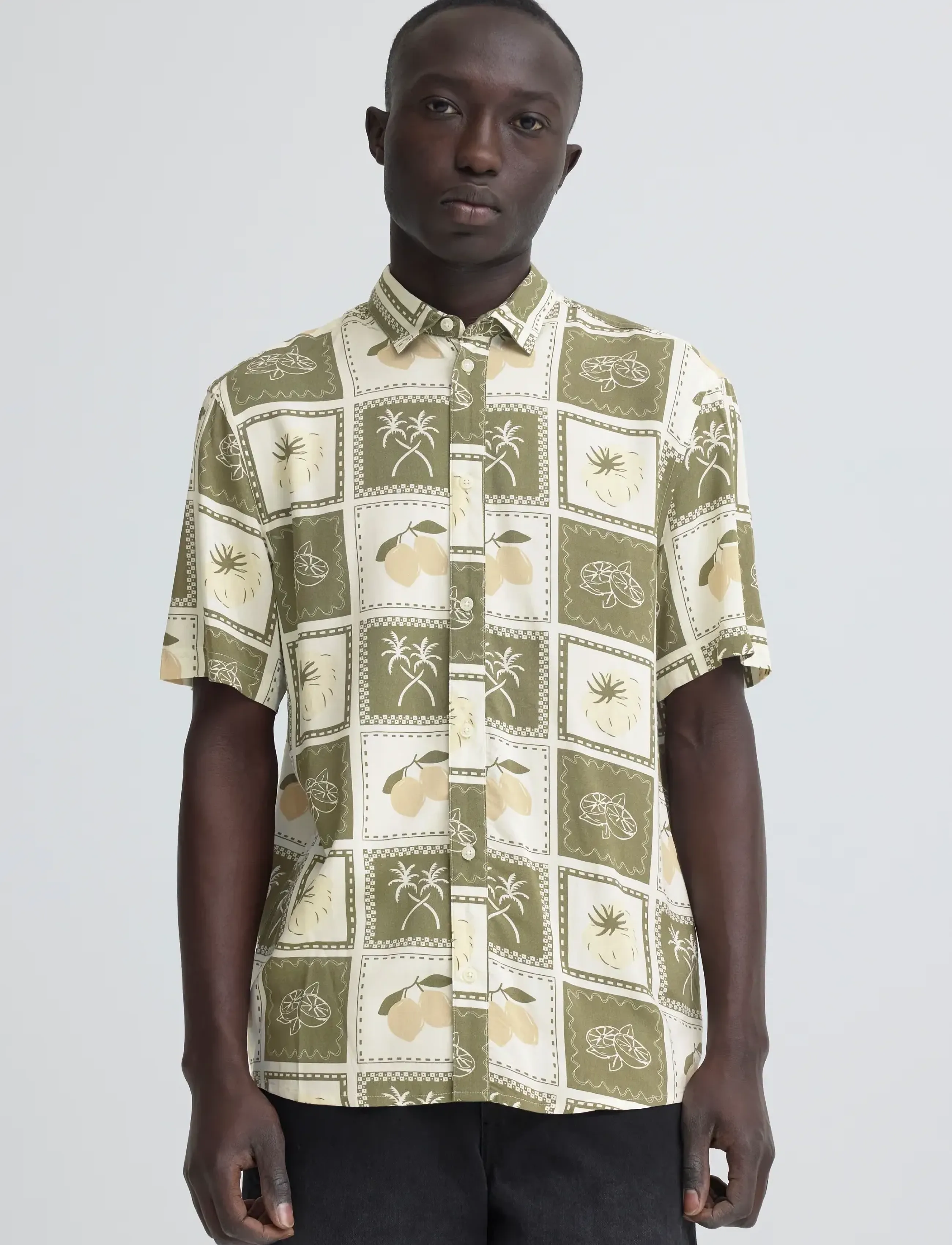 Blend - BHARAN SHIRT - overhemden met patroon - dusty olive - 5