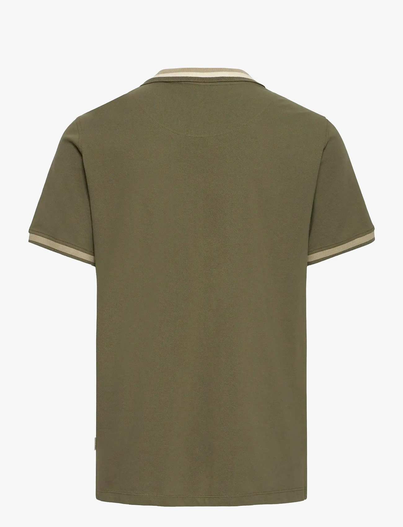 Blend - BHEVO POLO S/S - kortärmade pikéer - dusty olive - 1