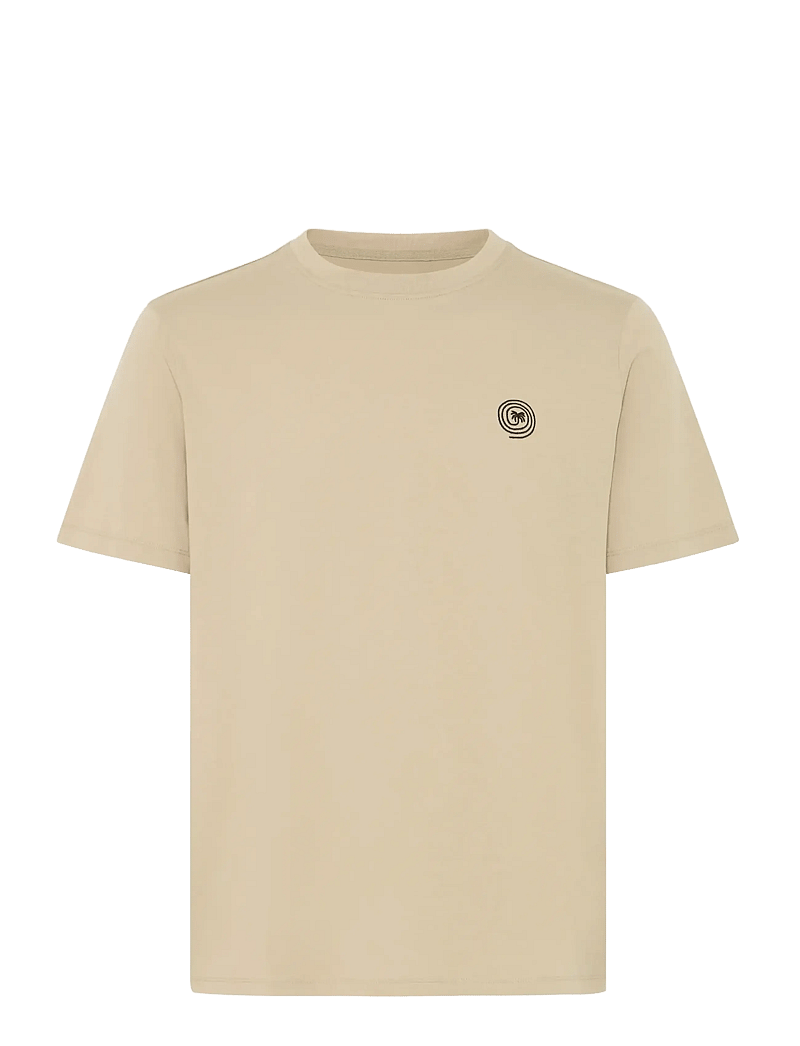 Blend - BHKAMIL EMB S/S TEE - kurzärmelig - crockery - 1
