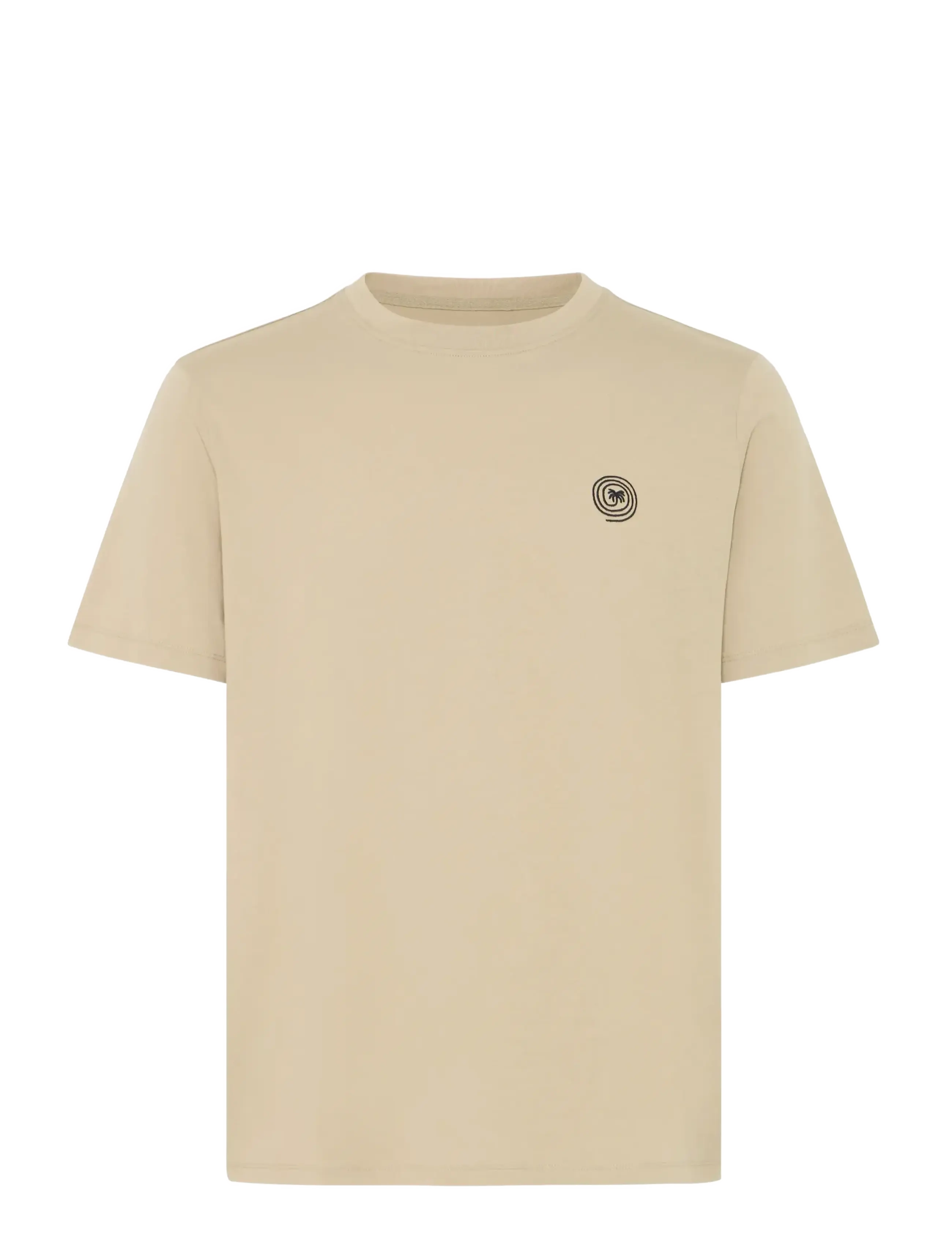 Blend - BHKAMIL EMB S/S TEE - kurzärmelig - crockery - 1